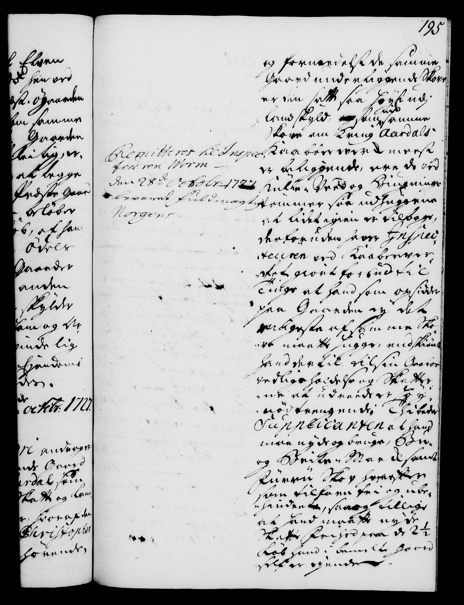 Rentekammeret, Kammerkanselliet, RA/EA-3111/G/Gh/Gha/L0009: Norsk ekstraktmemorialprotokoll (merket RK 53.54), 1726-1728, p. 195