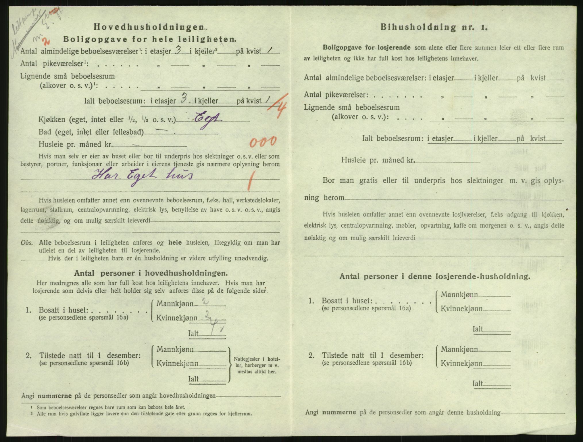 SAK, 1920 census for Lillesand, 1920, p. 778