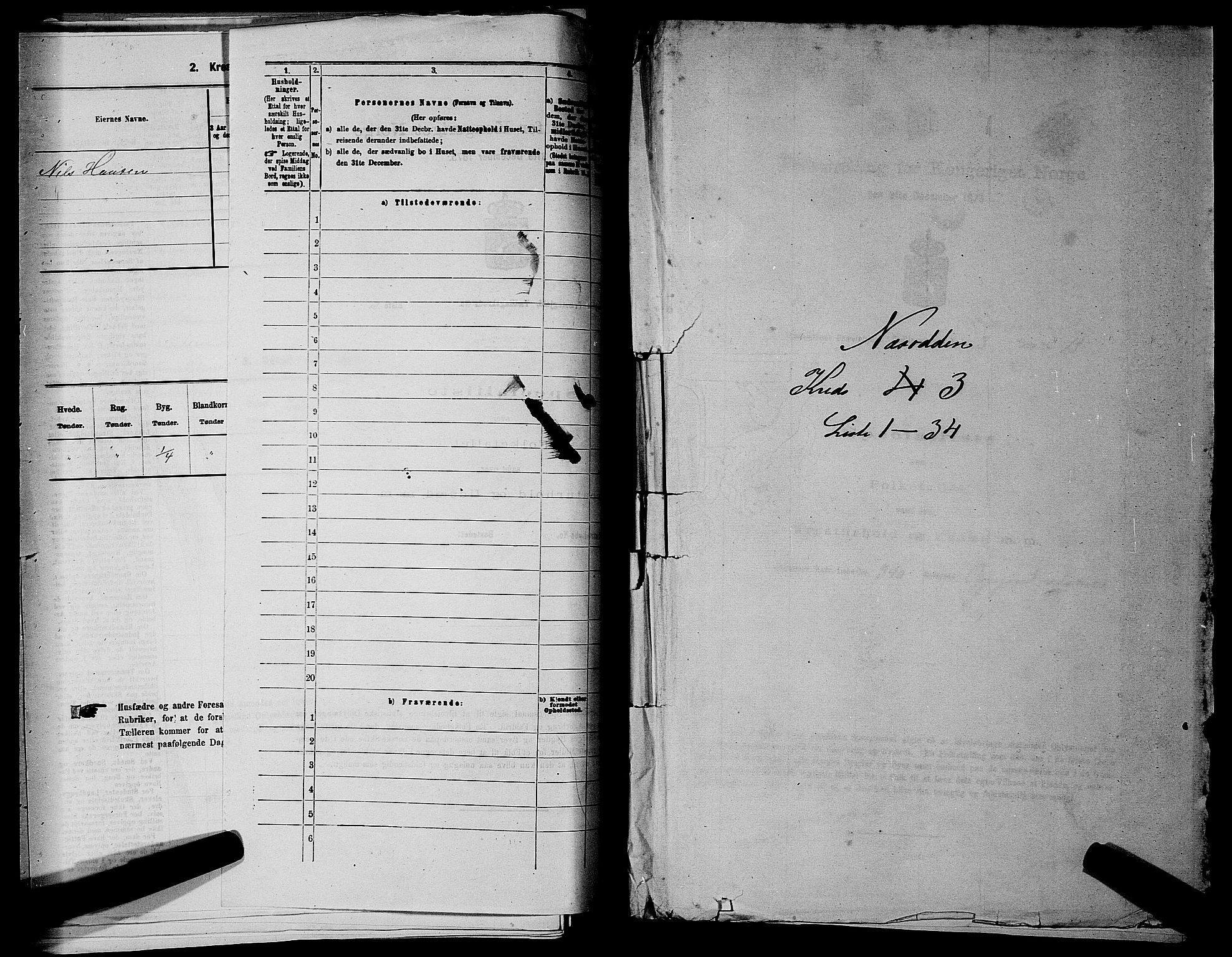 RA, 1875 census for 0216P Nesodden, 1875, p. 425