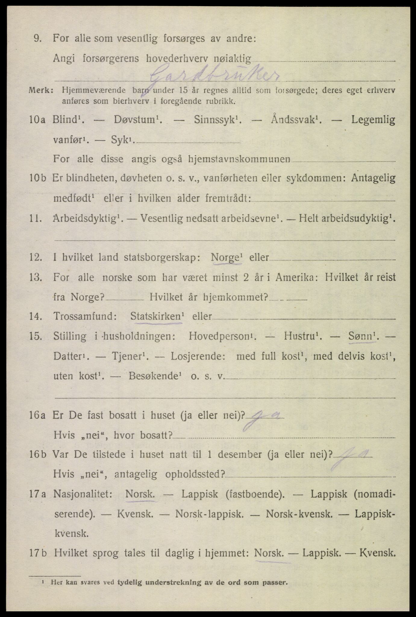 SAT, 1920 census for Bodin, 1920, p. 3283