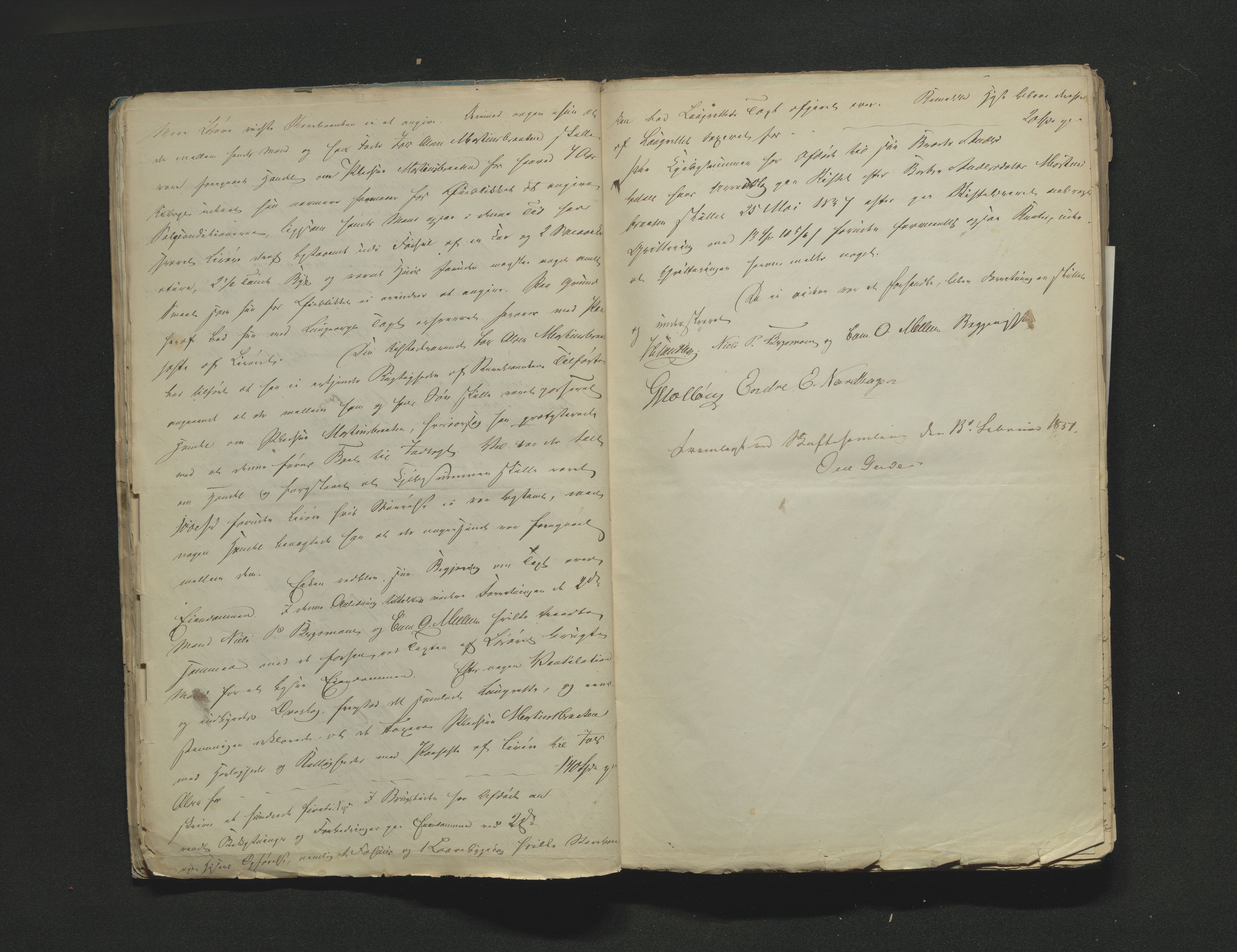Hallingdal sorenskriveri, SAKO/A-121/H/Hb/Hbb/Hbba/L0023: Skifteregistreringsprotokoll, Sorenskriveriet, 1851