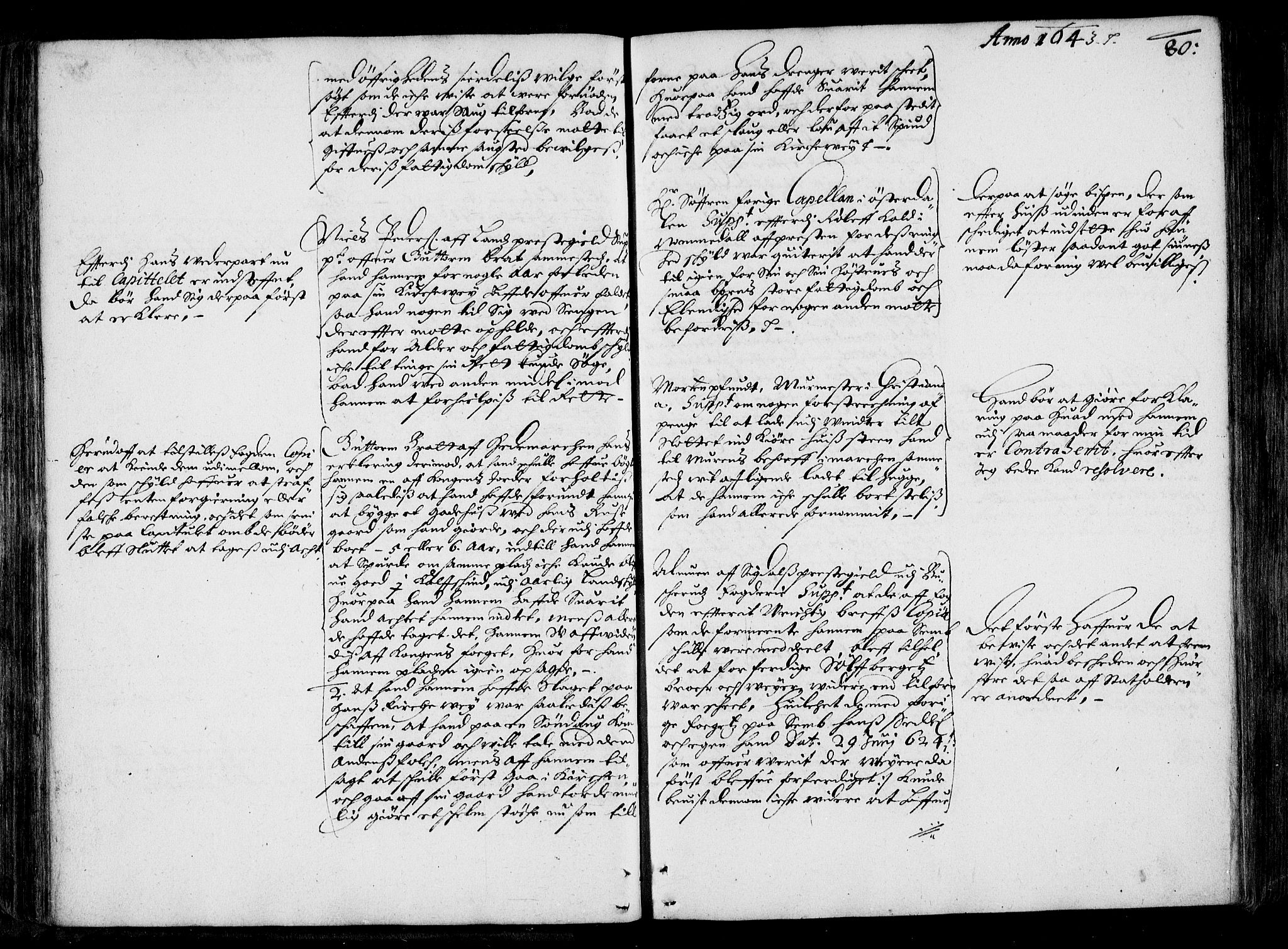 Stattholderembetet 1572-1771, AV/RA-EA-2870/Ac/L0001: Supplikasjons- og resolusjonsprotokoll, 1642-1650, p. 79b-80a