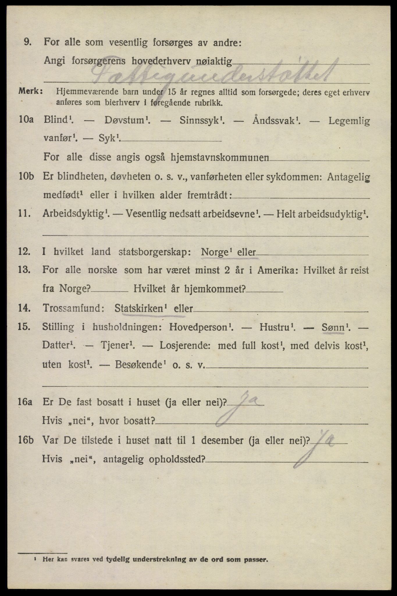 SAKO, 1920 census for Lardal, 1920, p. 5164