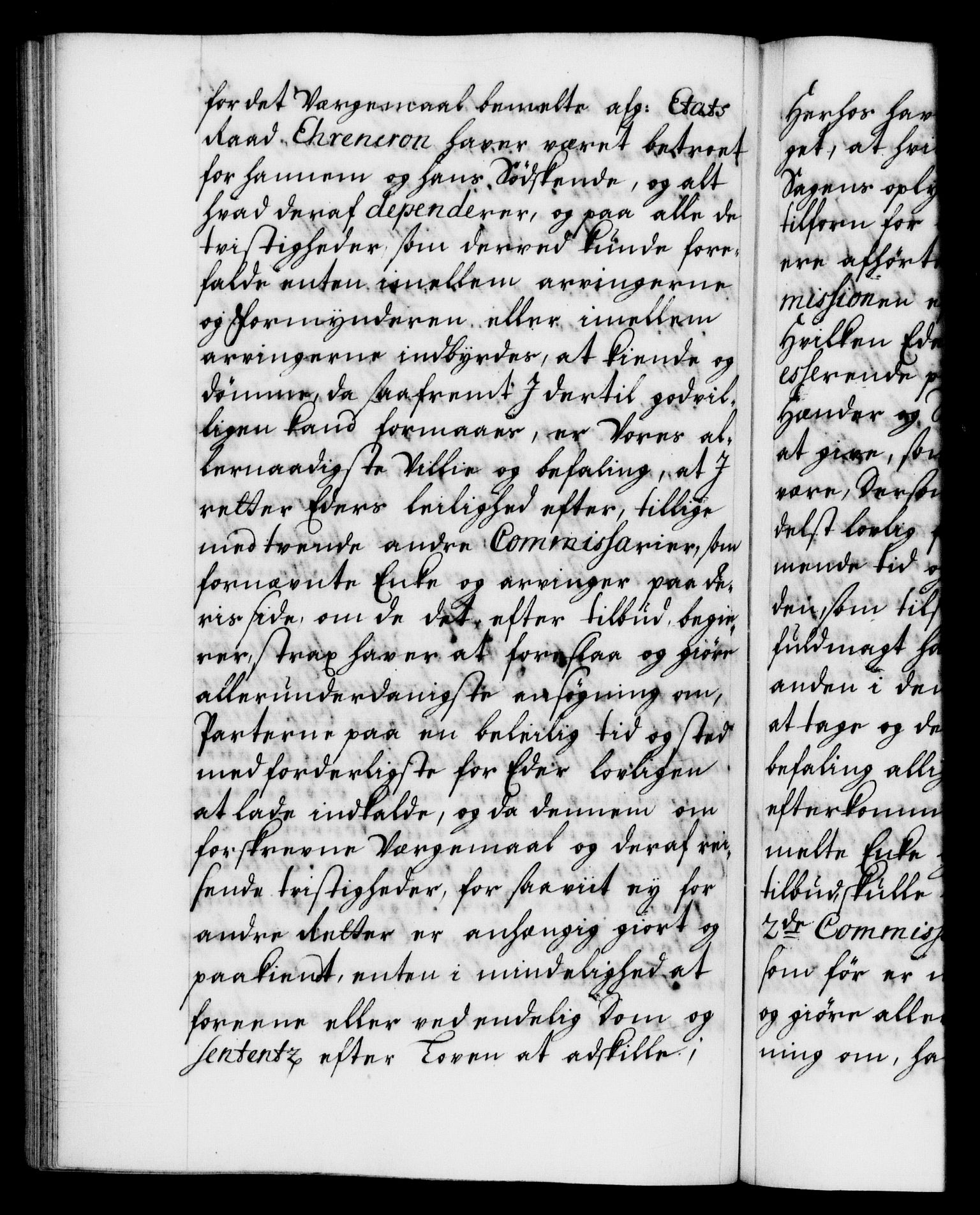 Danske Kanselli 1572-1799, AV/RA-EA-3023/F/Fc/Fca/Fcab/L0020: Norske tegnelser, 1715-1718, p. 313b