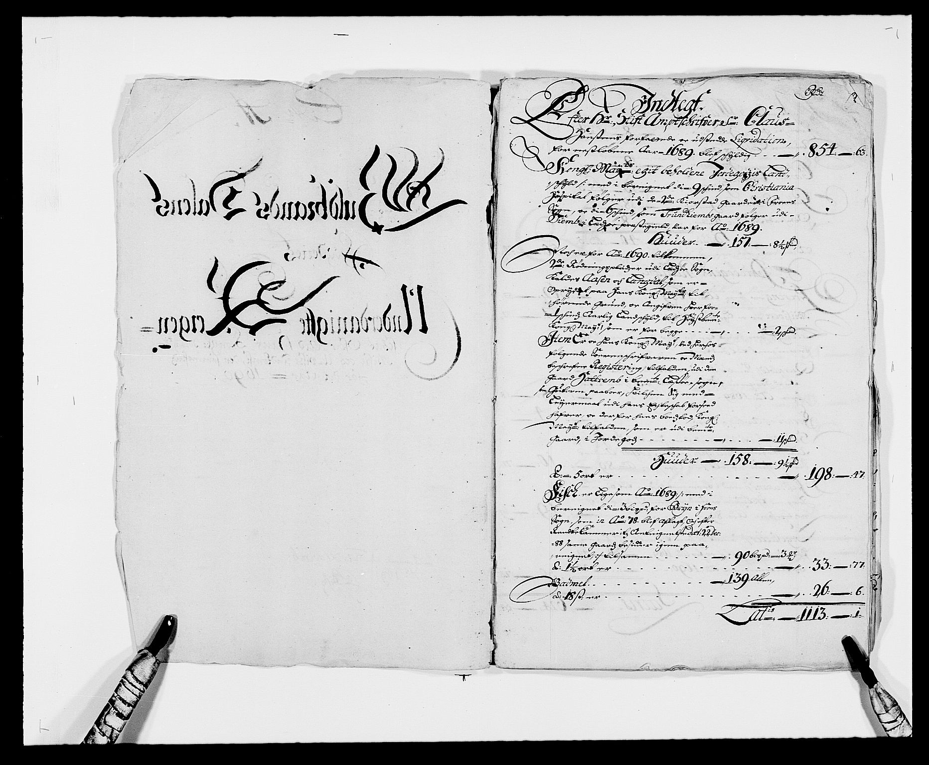 Rentekammeret inntil 1814, Reviderte regnskaper, Fogderegnskap, AV/RA-EA-4092/R17/L1165: Fogderegnskap Gudbrandsdal, 1690-1692, p. 21