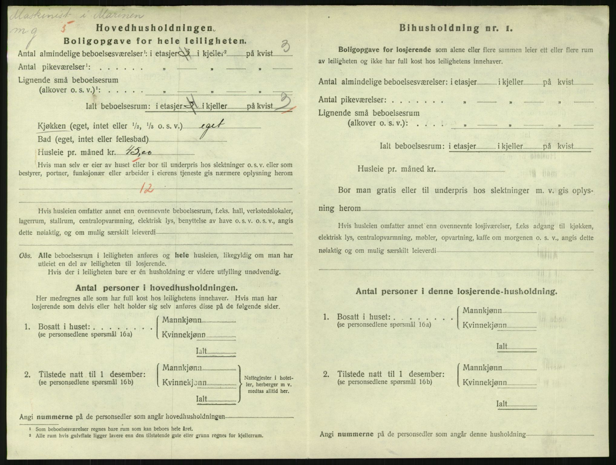 SAKO, 1920 census for Horten, 1920, p. 3800