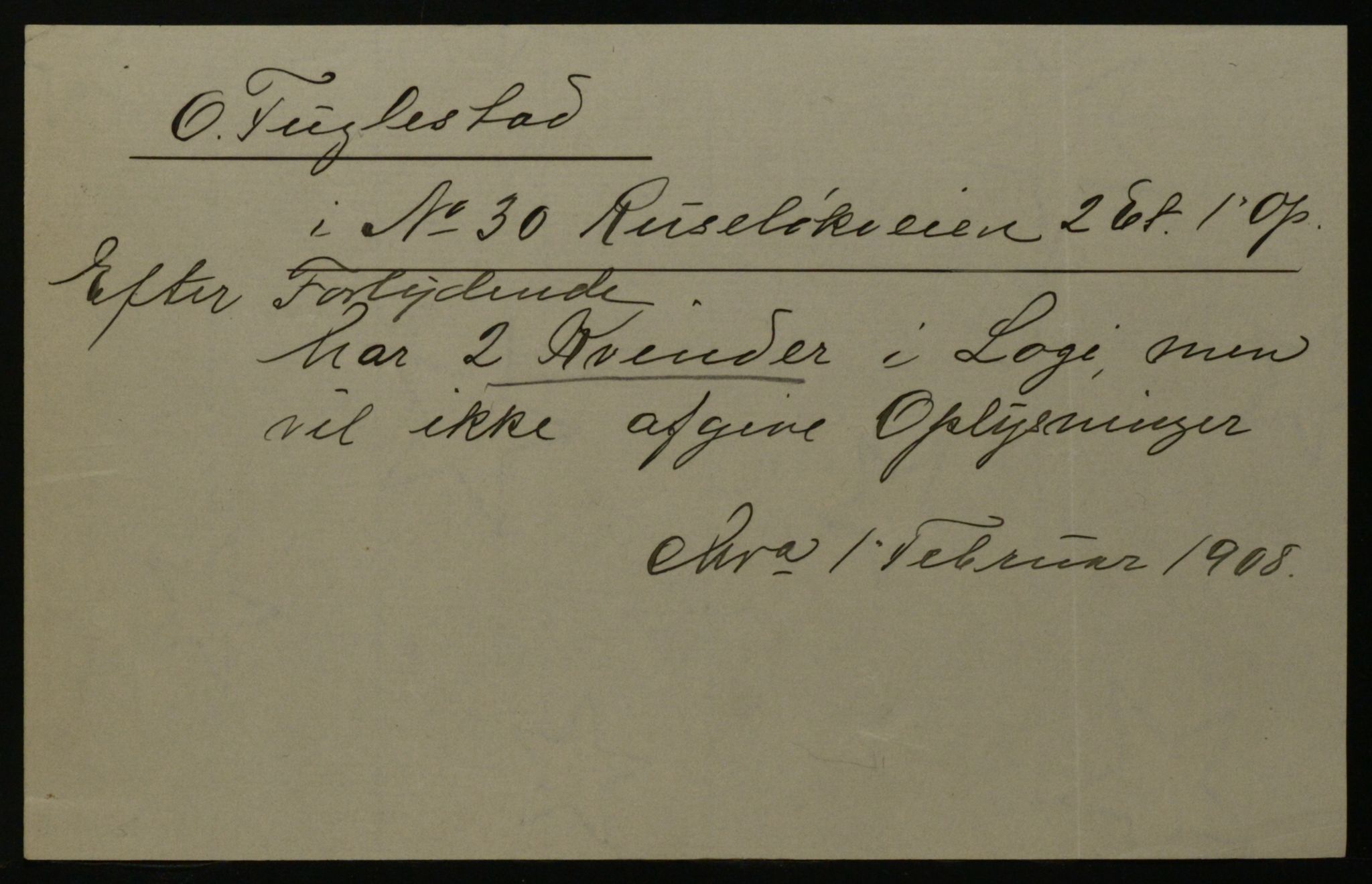 OBA, Municipal Census 1908 for Kristiania, 1908, p. 76420
