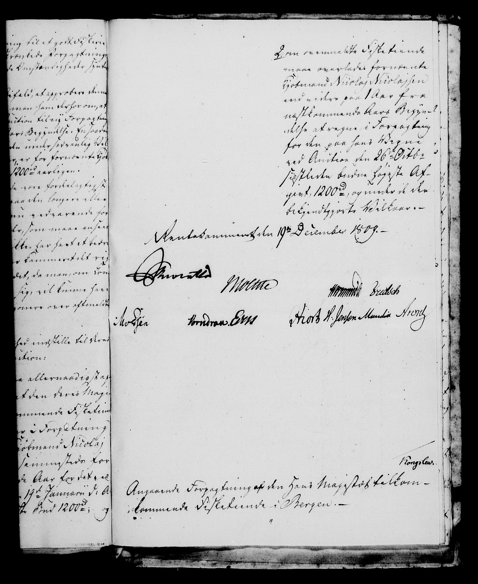 Rentekammeret, Kammerkanselliet, AV/RA-EA-3111/G/Gf/Gfa/L0091: Norsk relasjons- og resolusjonsprotokoll (merket RK 52.91), 1809, p. 461