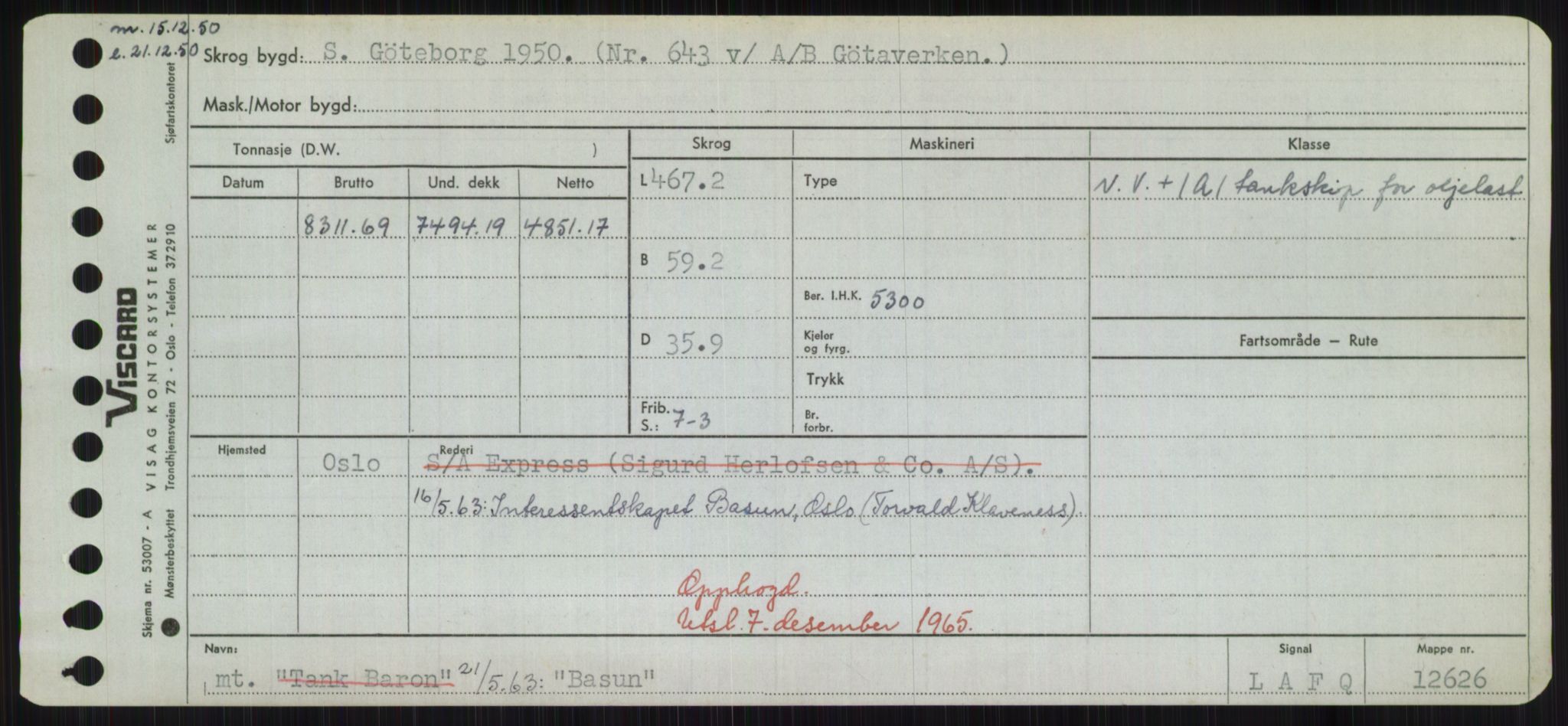 Sjøfartsdirektoratet med forløpere, Skipsmålingen, RA/S-1627/H/Hd/L0003: Fartøy, B-Bev, p. 379