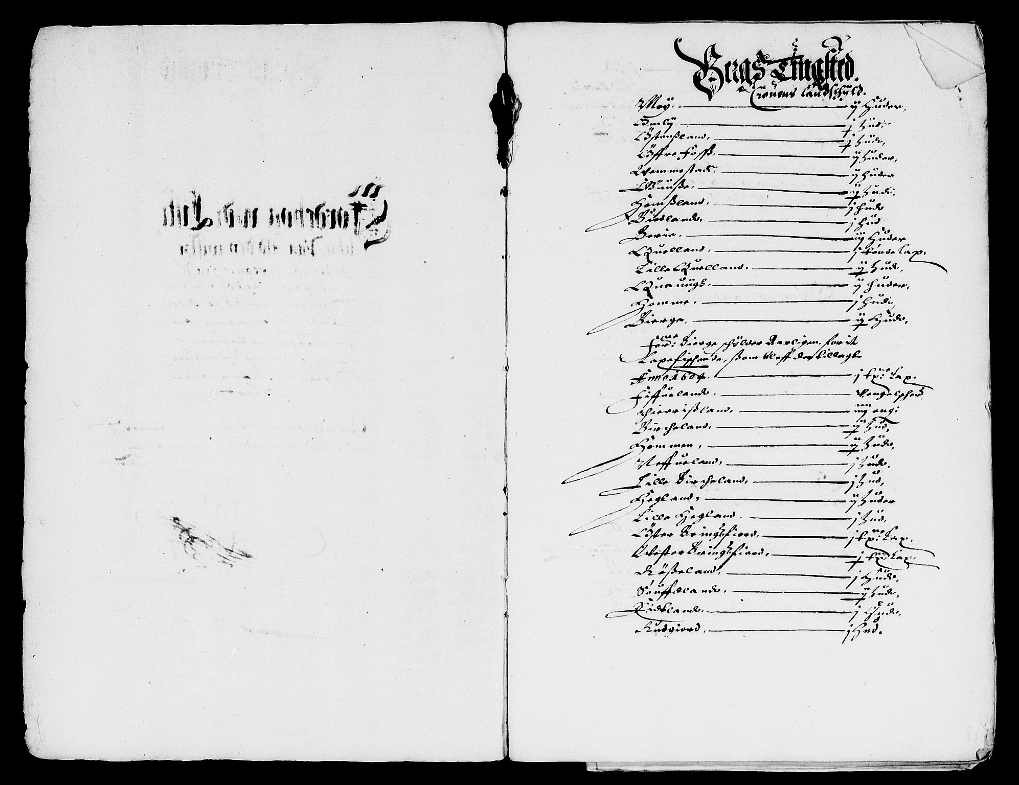 Rentekammeret inntil 1814, Reviderte regnskaper, Lensregnskaper, AV/RA-EA-5023/R/Rb/Rbr/L0011: Lista len, 1636-1639