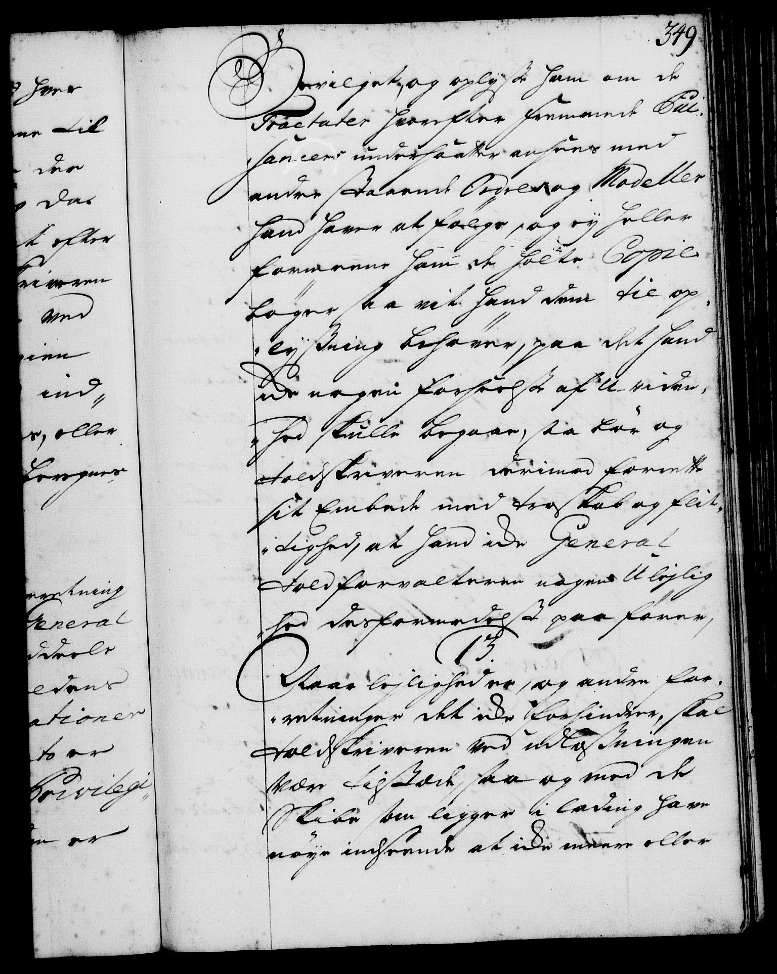 Rentekammeret, Kammerkanselliet, RA/EA-3111/G/Gg/Ggi/L0001: Norsk instruksjonsprotokoll med register (merket RK 53.34), 1720-1729, p. 349
