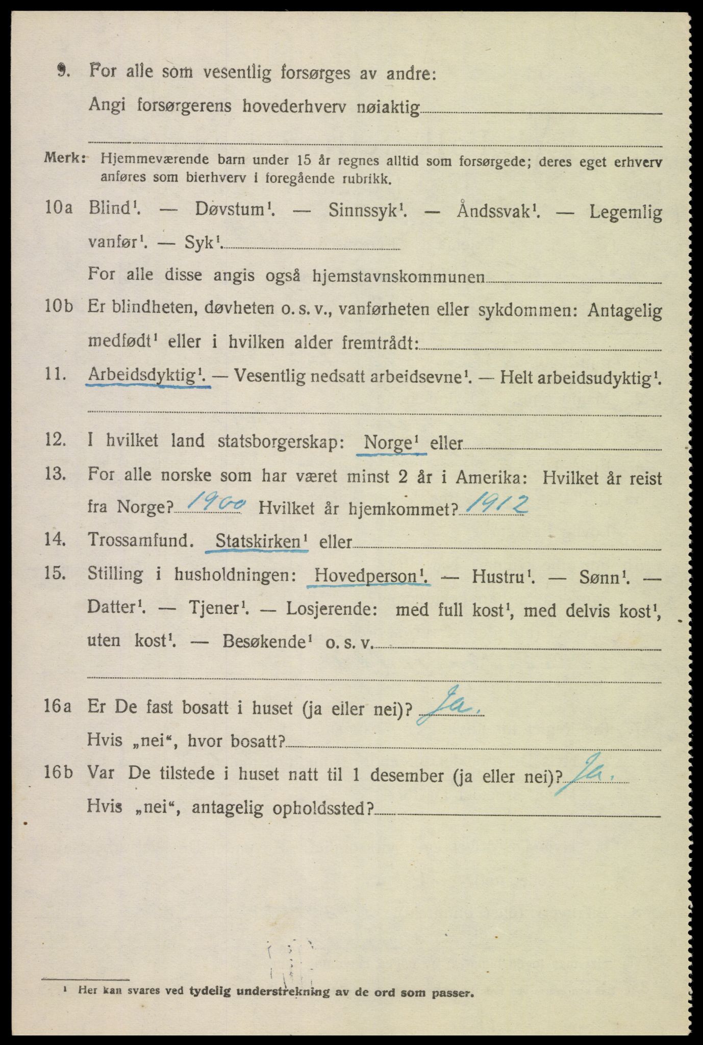 SAK, 1920 census for Halse og Harkmark, 1920, p. 2426
