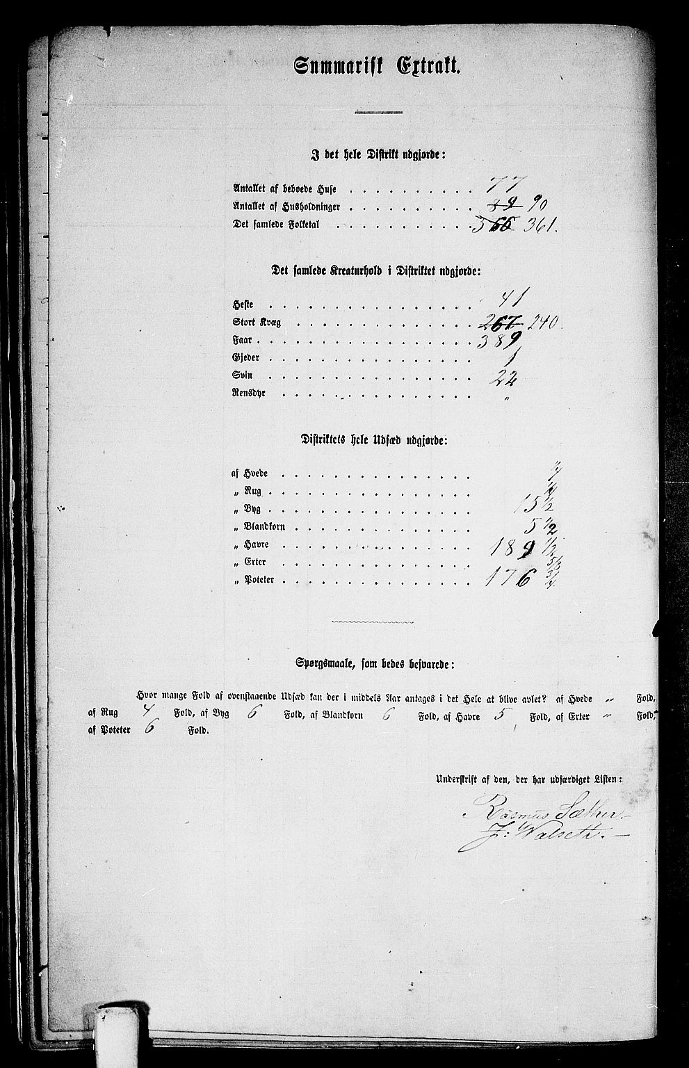 RA, 1865 census for Byneset, 1865, p. 45