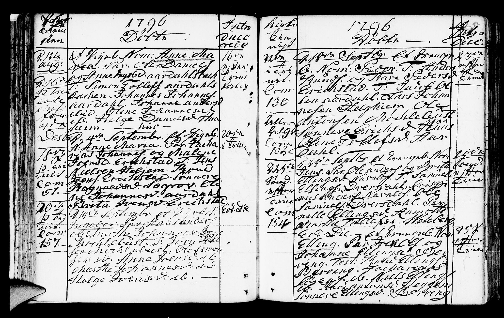 Jølster sokneprestembete, AV/SAB-A-80701/H/Haa/Haaa/L0006: Parish register (official) no. A 6, 1790-1821, p. 124-125