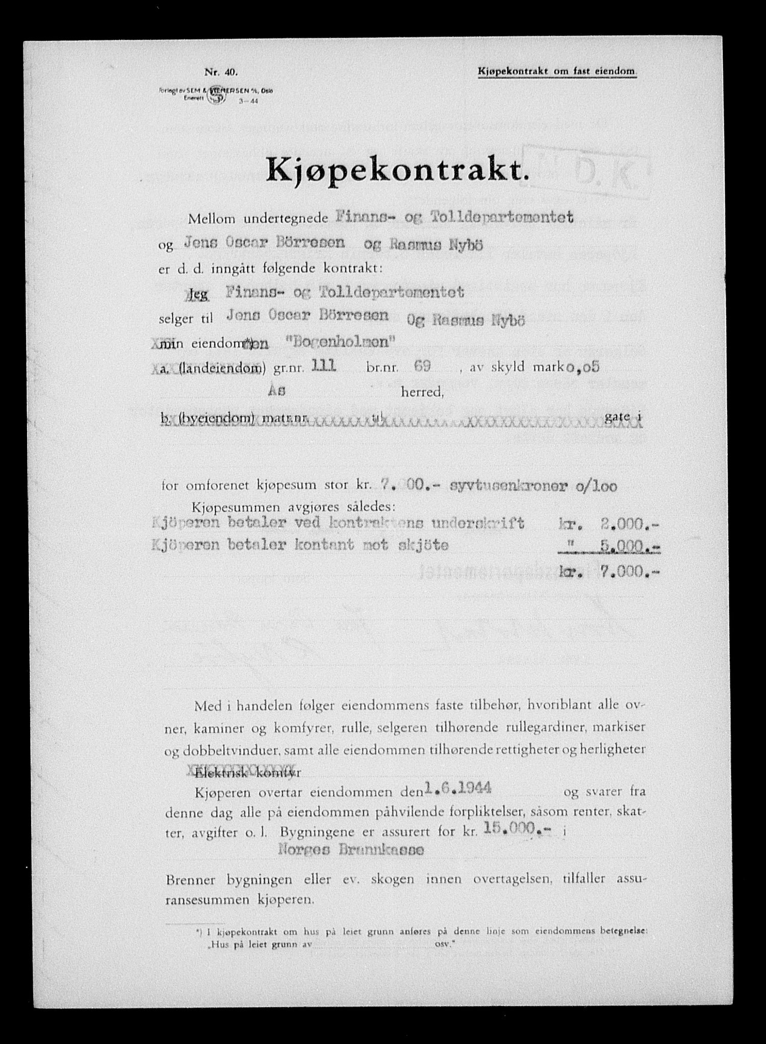 Justisdepartementet, Tilbakeføringskontoret for inndratte formuer, AV/RA-S-1564/H/Hc/Hcc/L0970: --, 1945-1947, p. 203