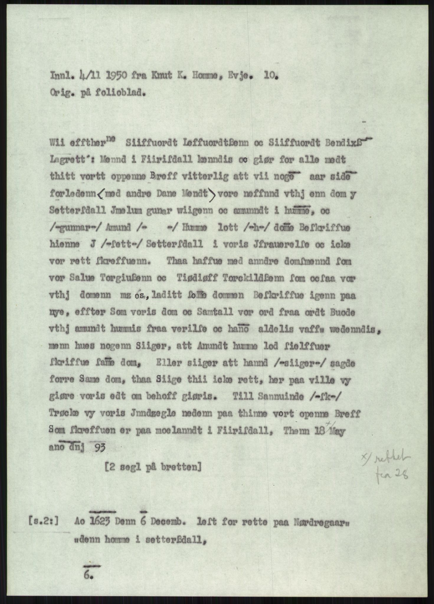 Samlinger til kildeutgivelse, Diplomavskriftsamlingen, AV/RA-EA-4053/H/Ha, p. 2824