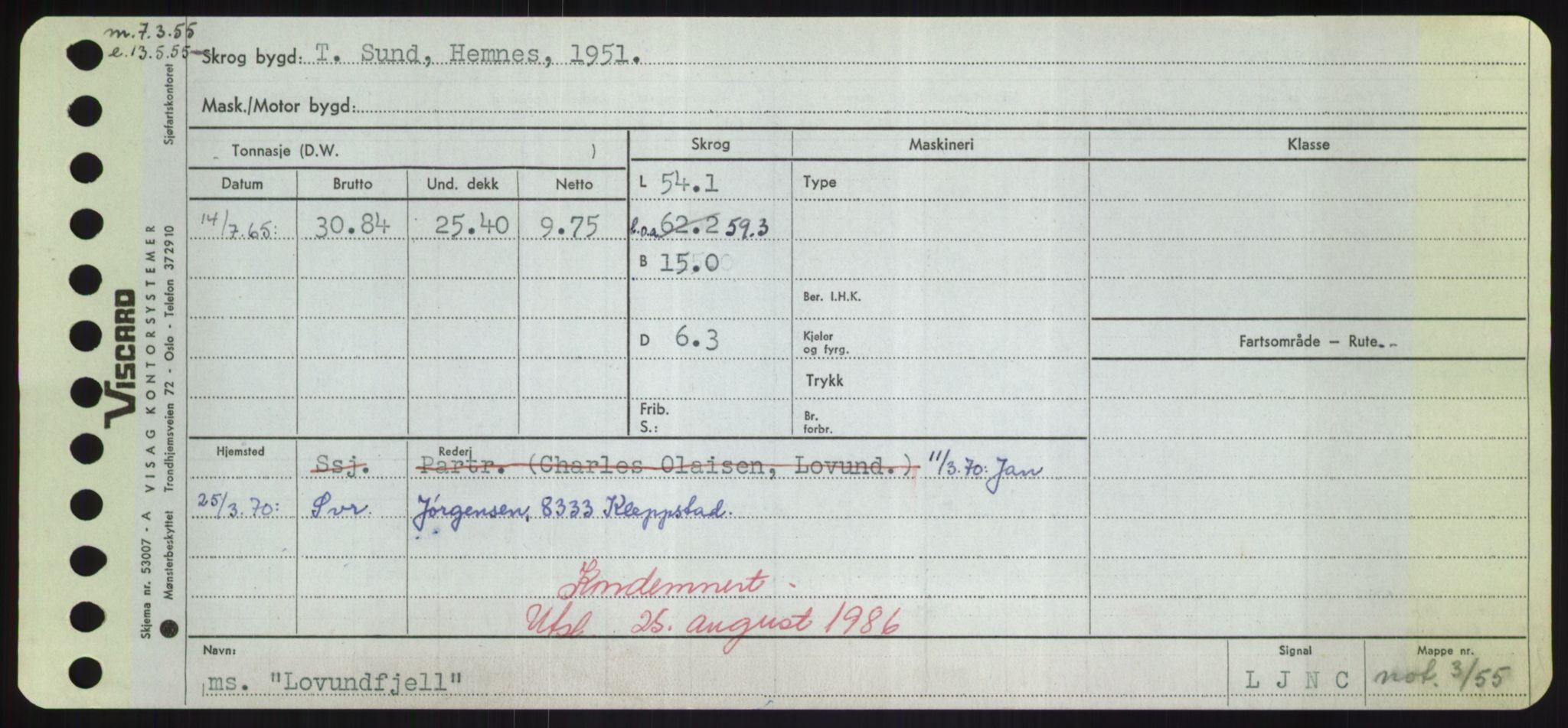 Sjøfartsdirektoratet med forløpere, Skipsmålingen, AV/RA-S-1627/H/Hd/L0023: Fartøy, Lia-Løv, p. 379