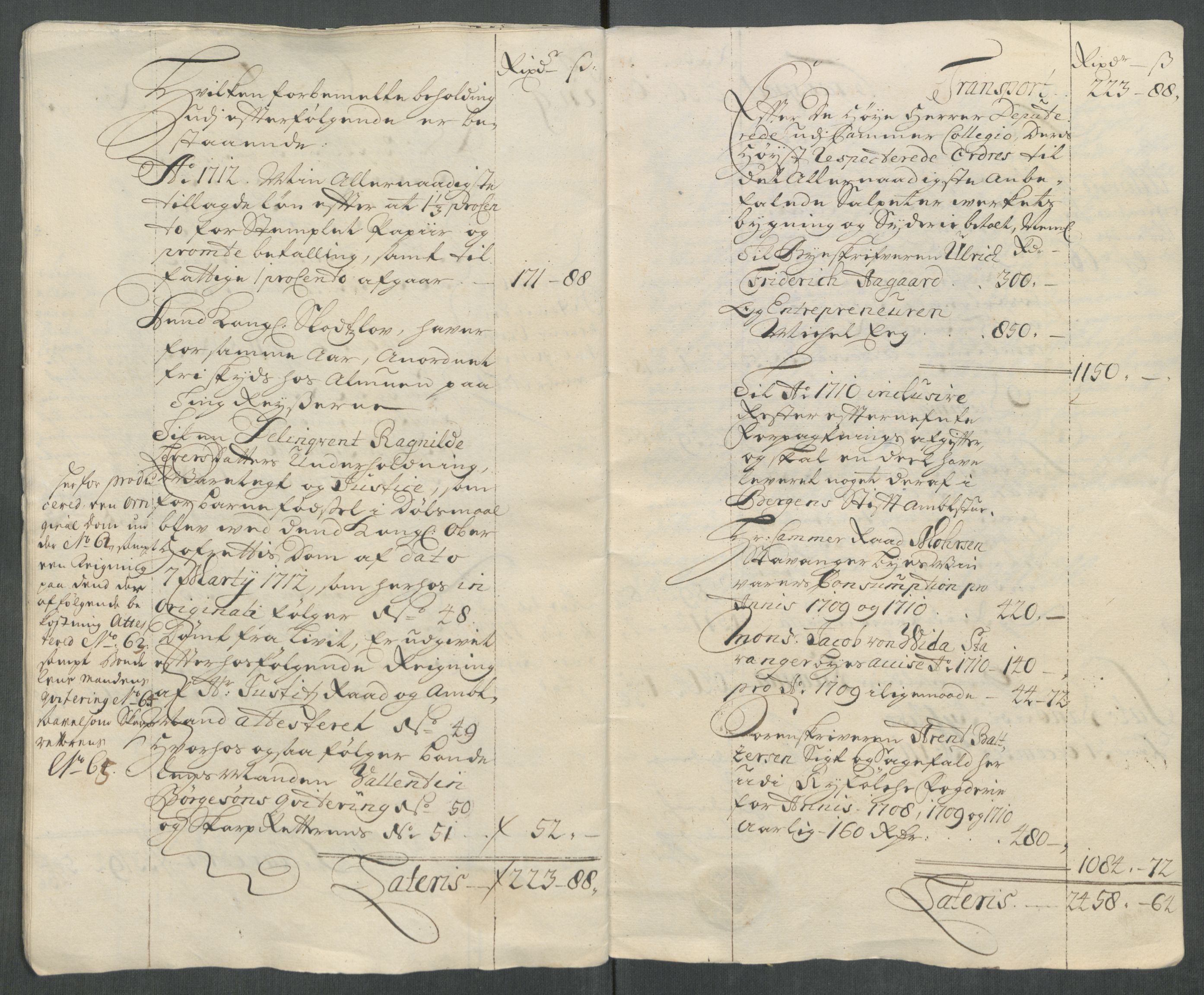 Rentekammeret inntil 1814, Reviderte regnskaper, Fogderegnskap, AV/RA-EA-4092/R47/L2865: Fogderegnskap Ryfylke, 1712, p. 21