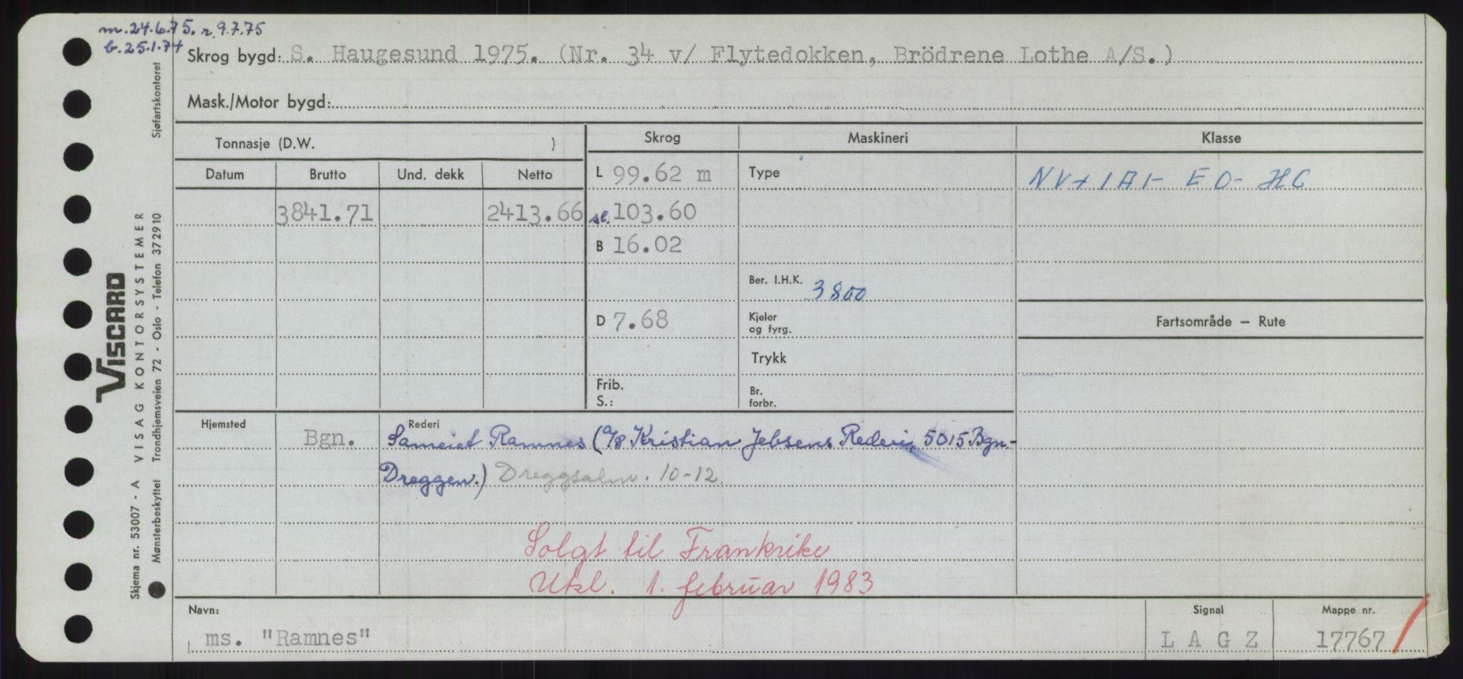 Sjøfartsdirektoratet med forløpere, Skipsmålingen, RA/S-1627/H/Hd/L0030: Fartøy, Q-Riv, p. 127