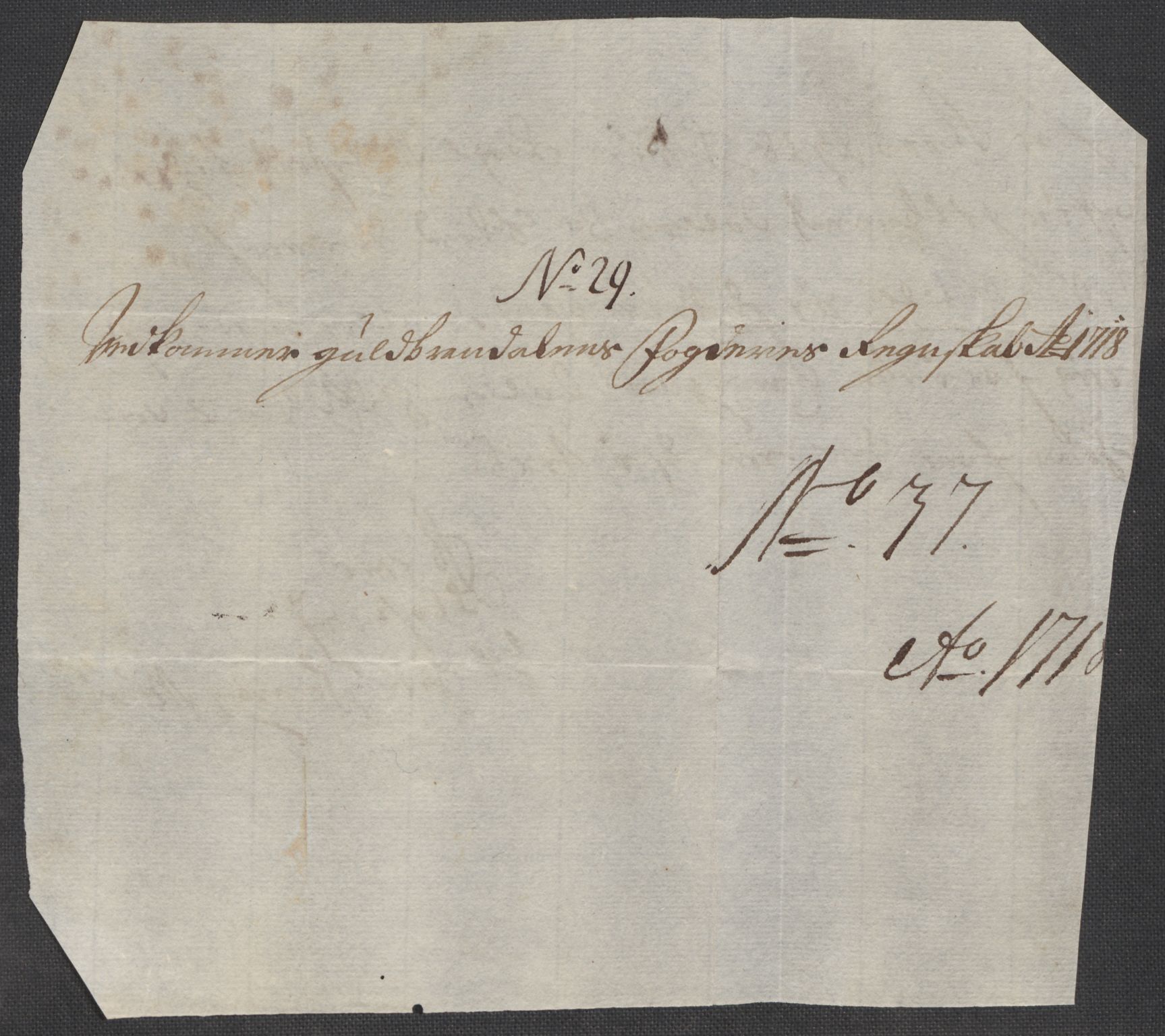 Rentekammeret inntil 1814, Reviderte regnskaper, Fogderegnskap, AV/RA-EA-4092/R17/L1188: Fogderegnskap Gudbrandsdal, 1718, p. 168