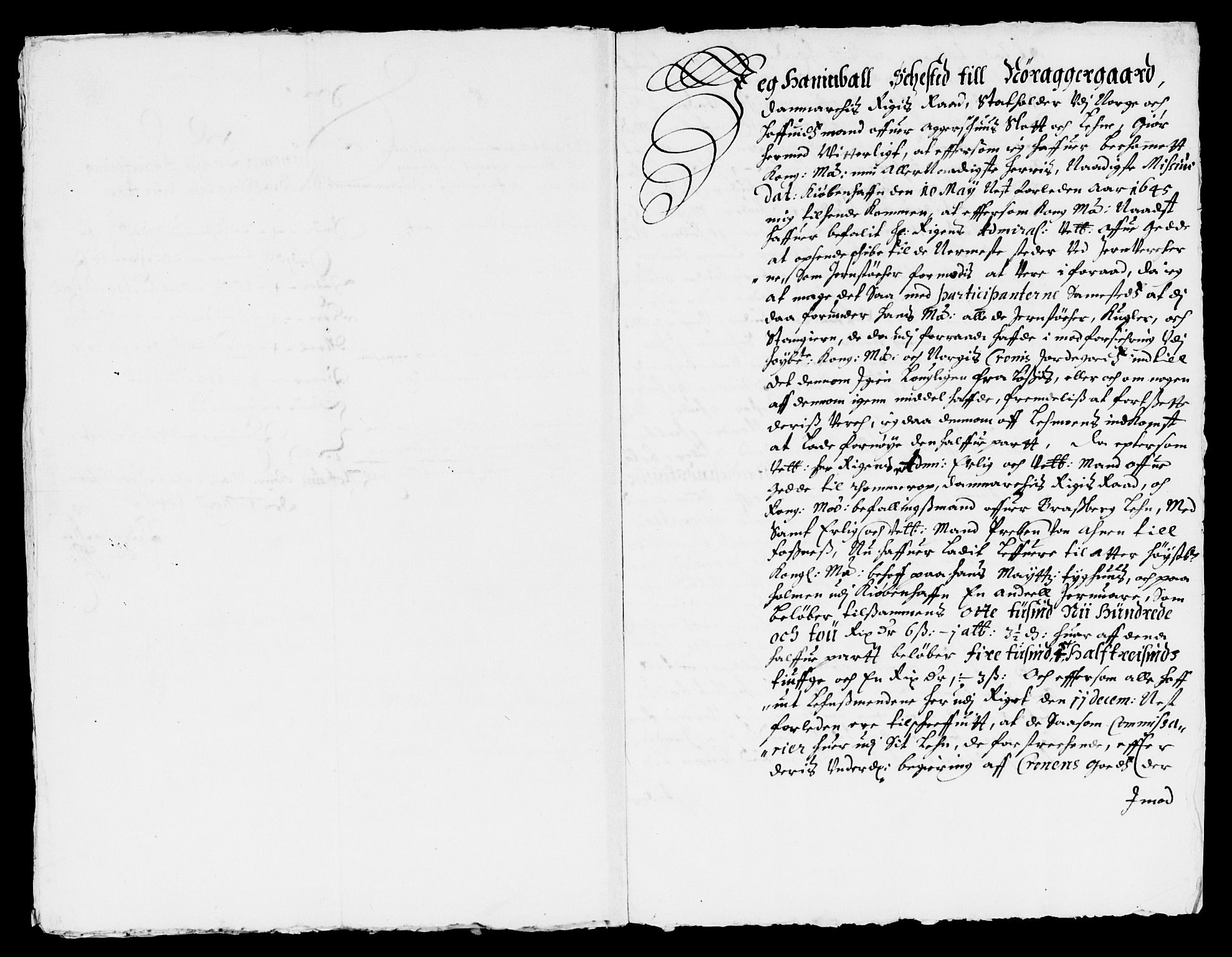 Rentekammeret inntil 1814, Reviderte regnskaper, Lensregnskaper, AV/RA-EA-5023/R/Rb/Rbp/L0032: Bratsberg len, 1645-1647