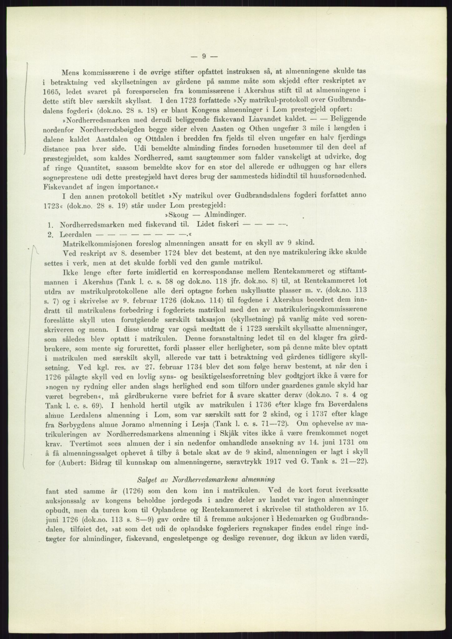 Høyfjellskommisjonen, AV/RA-S-1546/X/Xa/L0001: Nr. 1-33, 1909-1953, p. 2918