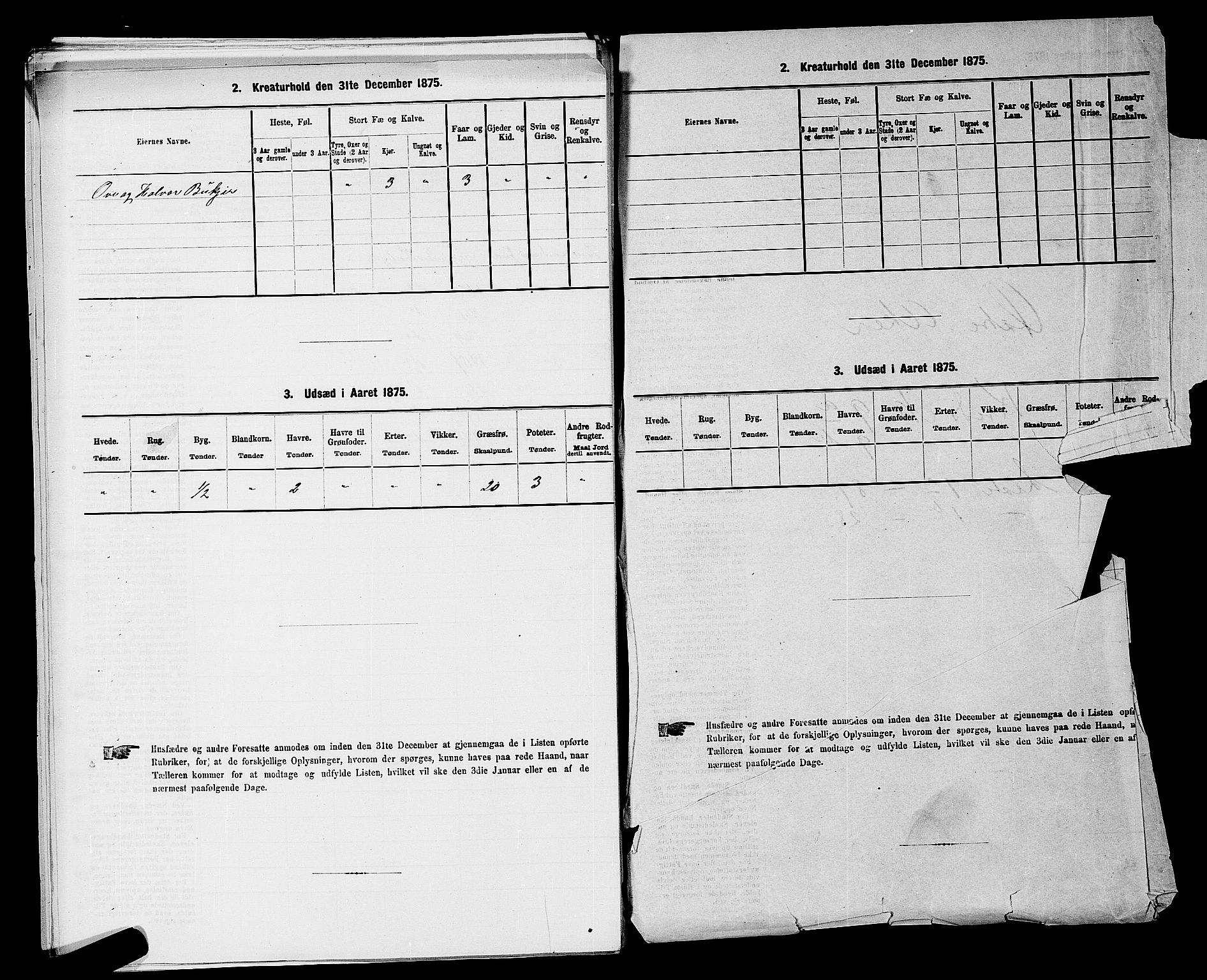 RA, 1875 census for 0218bP Østre Aker, 1875, p. 3262