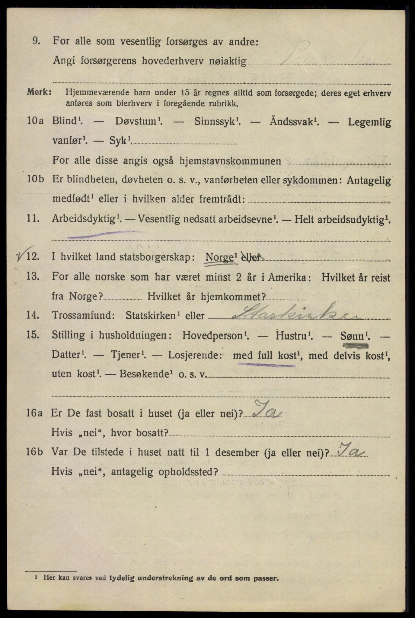 SAO, 1920 census for Kristiania, 1920, p. 657986