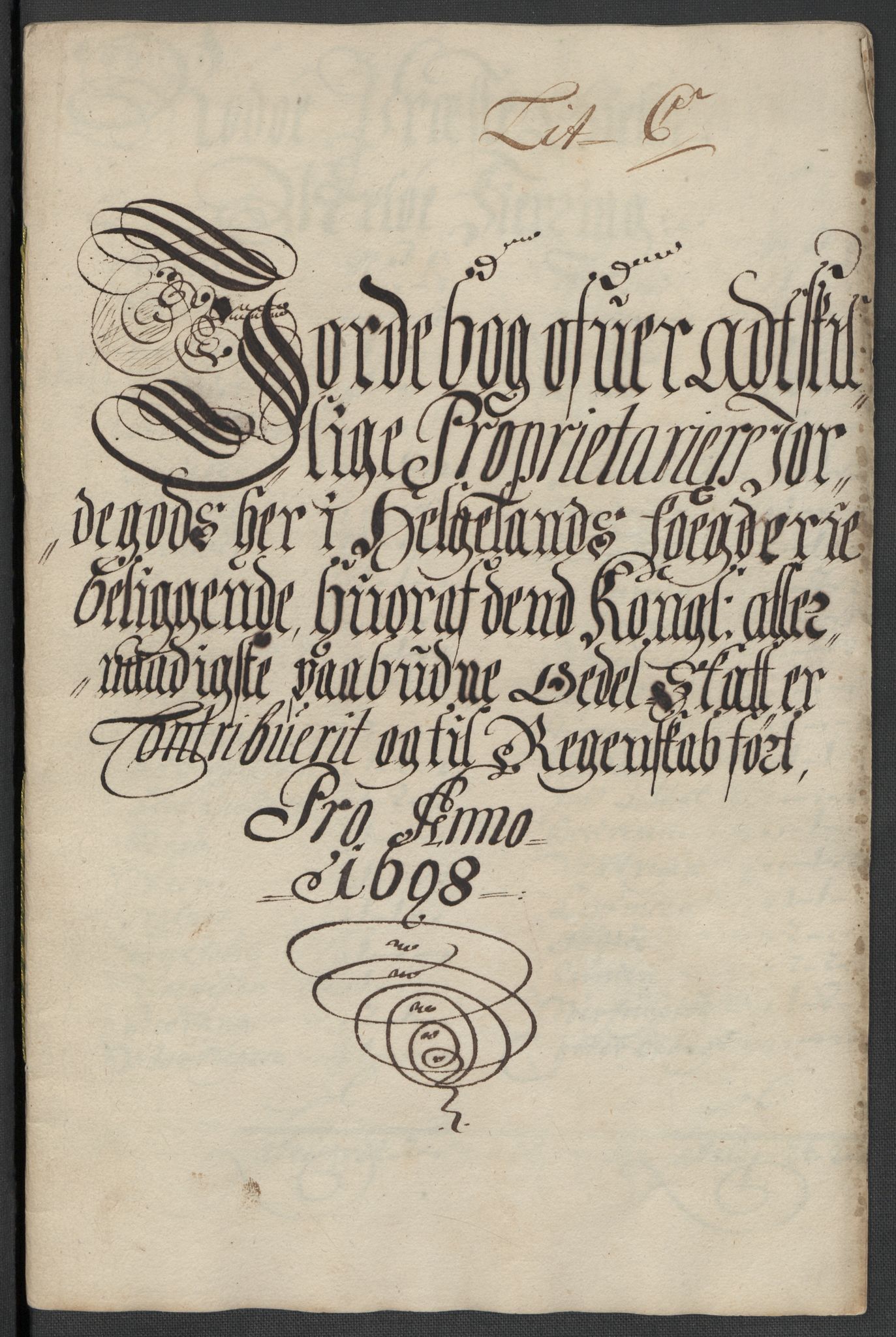 Rentekammeret inntil 1814, Reviderte regnskaper, Fogderegnskap, AV/RA-EA-4092/R65/L4506: Fogderegnskap Helgeland, 1697-1698, p. 202