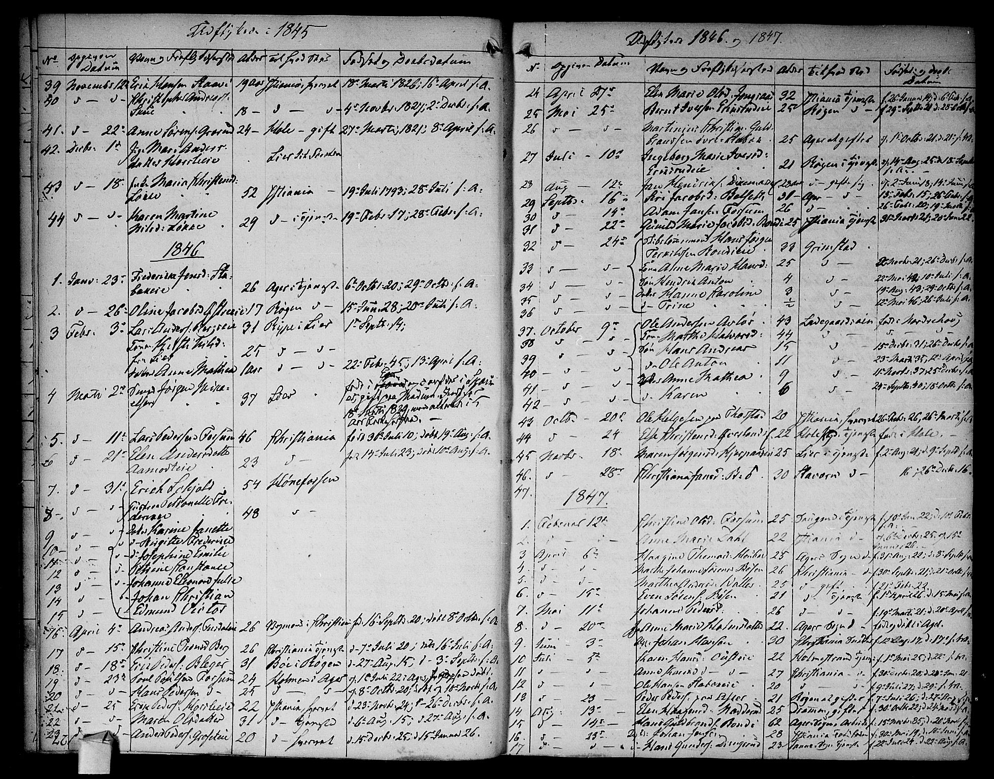Asker prestekontor Kirkebøker, AV/SAO-A-10256a/F/Fa/L0012: Parish register (official) no. I 12, 1825-1878
