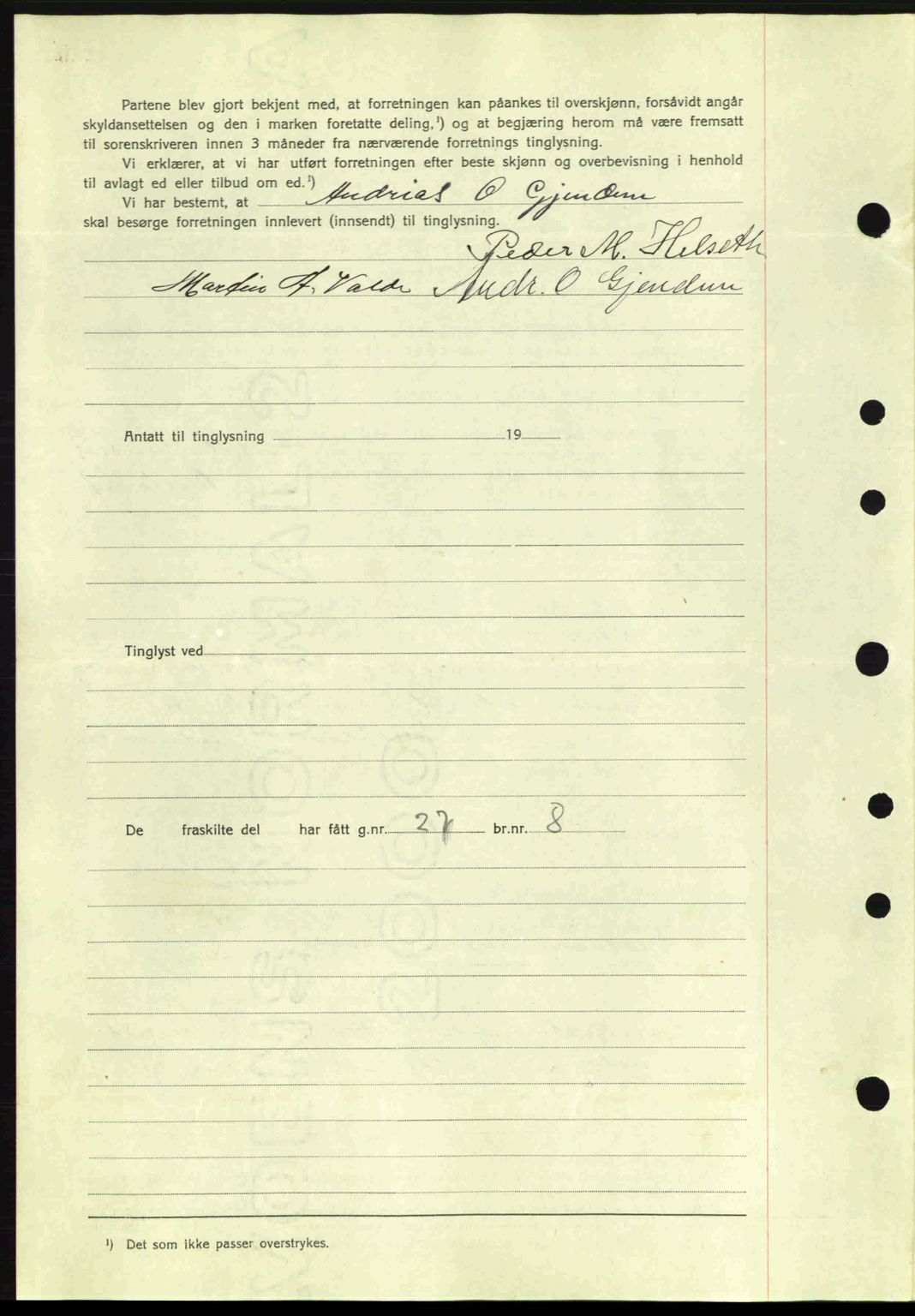 Romsdal sorenskriveri, AV/SAT-A-4149/1/2/2C: Mortgage book no. A1, 1936-1936, Diary no: : 1699/1936