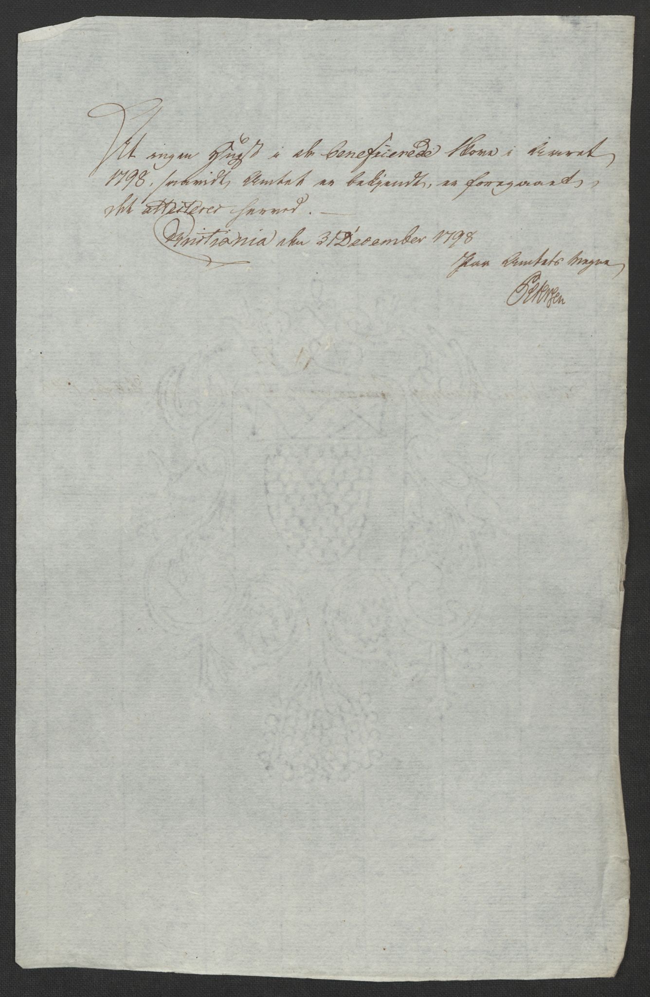 Rentekammeret inntil 1814, Reviderte regnskaper, Fogderegnskap, AV/RA-EA-4092/R11/L0674: Fogderegnskap Nedre Romerike, 1798, p. 199