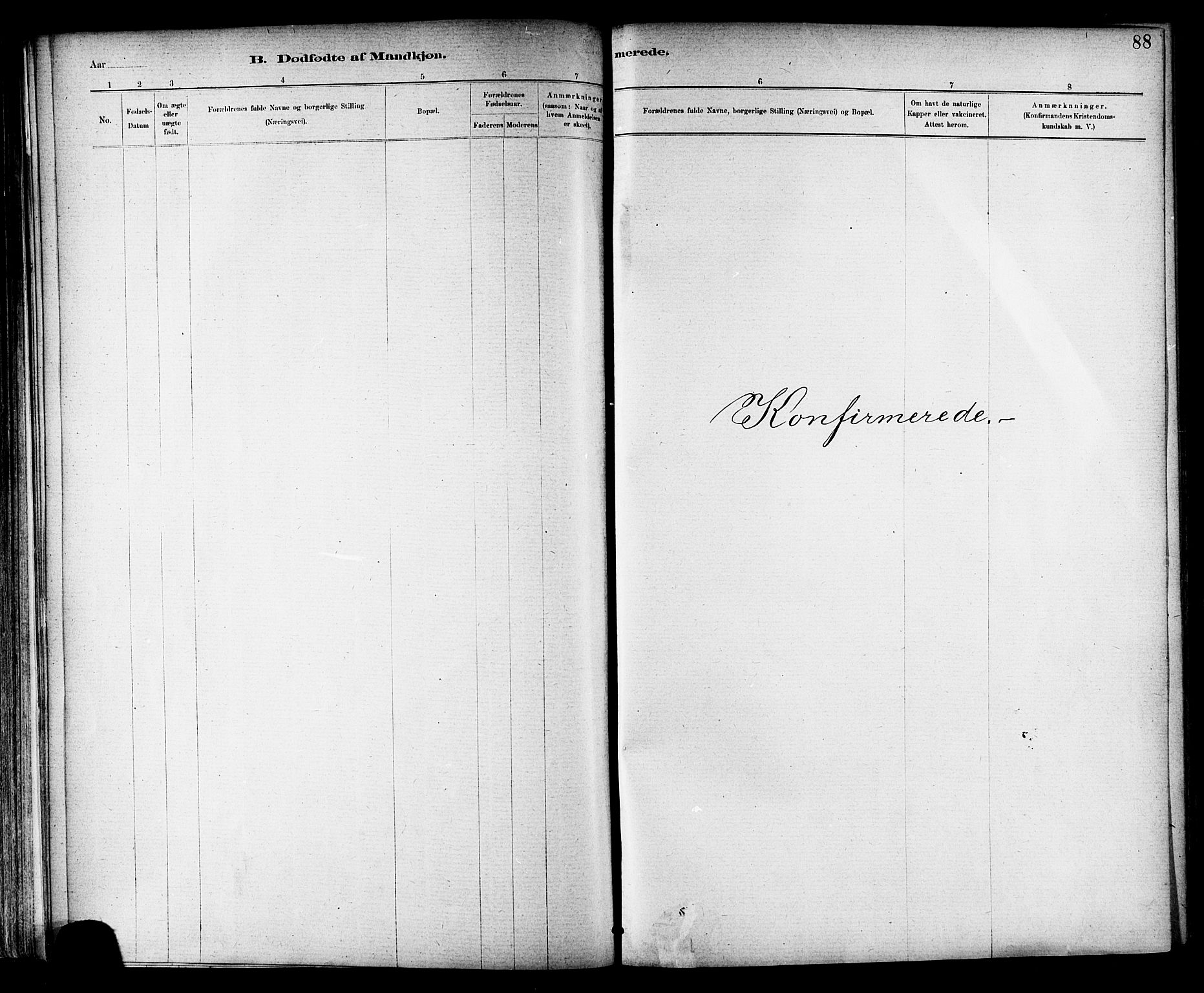 Ministerialprotokoller, klokkerbøker og fødselsregistre - Nord-Trøndelag, SAT/A-1458/703/L0030: Parish register (official) no. 703A03, 1880-1892, p. 88