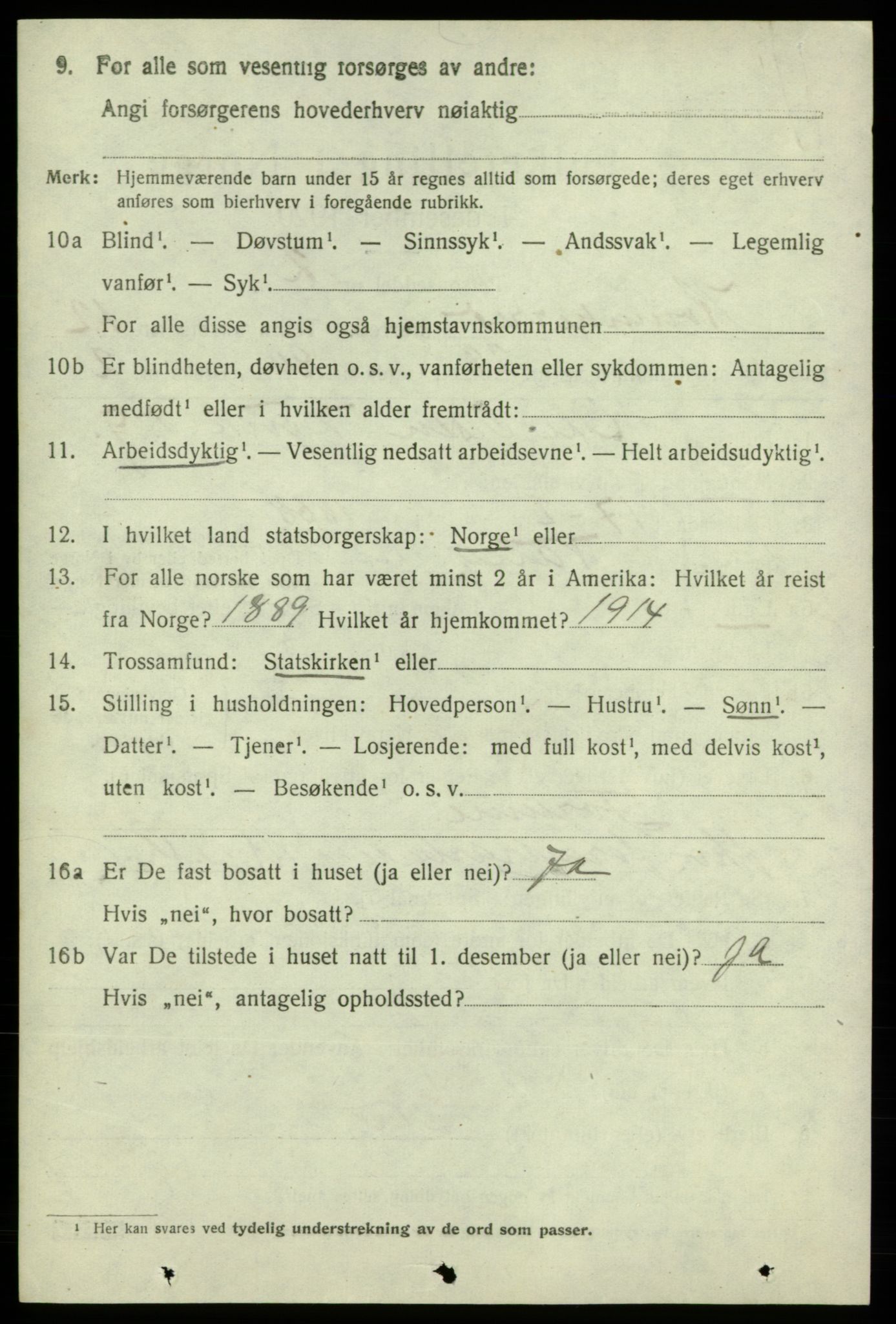 SAB, 1920 census for Kvinnherad, 1920, p. 7617