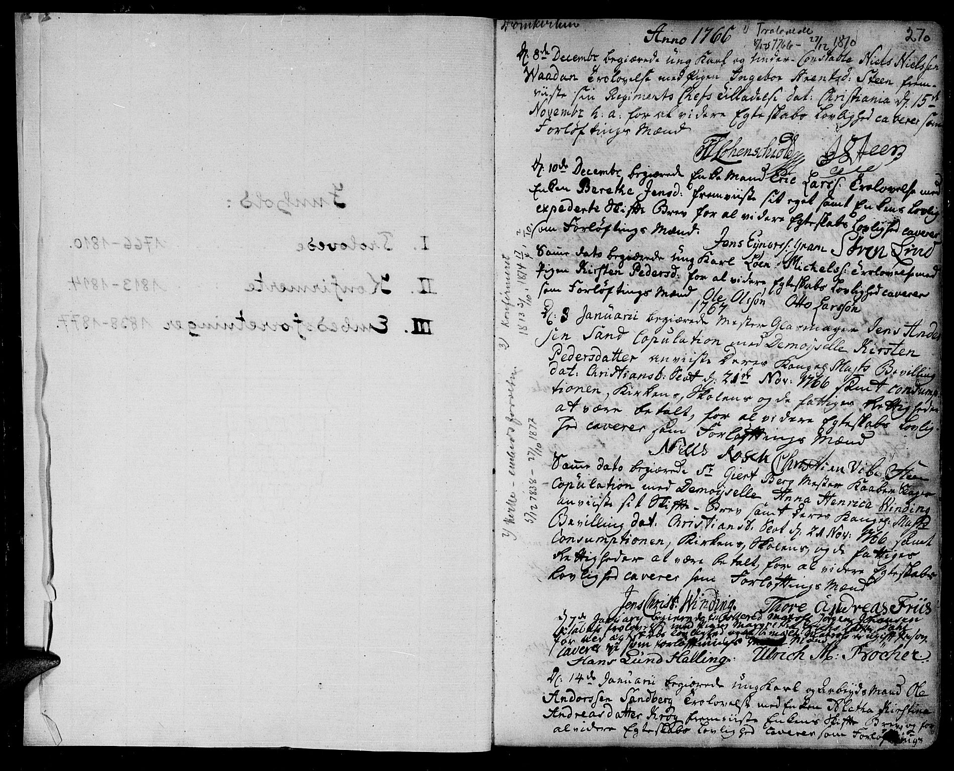 Ministerialprotokoller, klokkerbøker og fødselsregistre - Sør-Trøndelag, SAT/A-1456/601/L0038: Parish register (official) no. 601A06, 1766-1877, p. 270