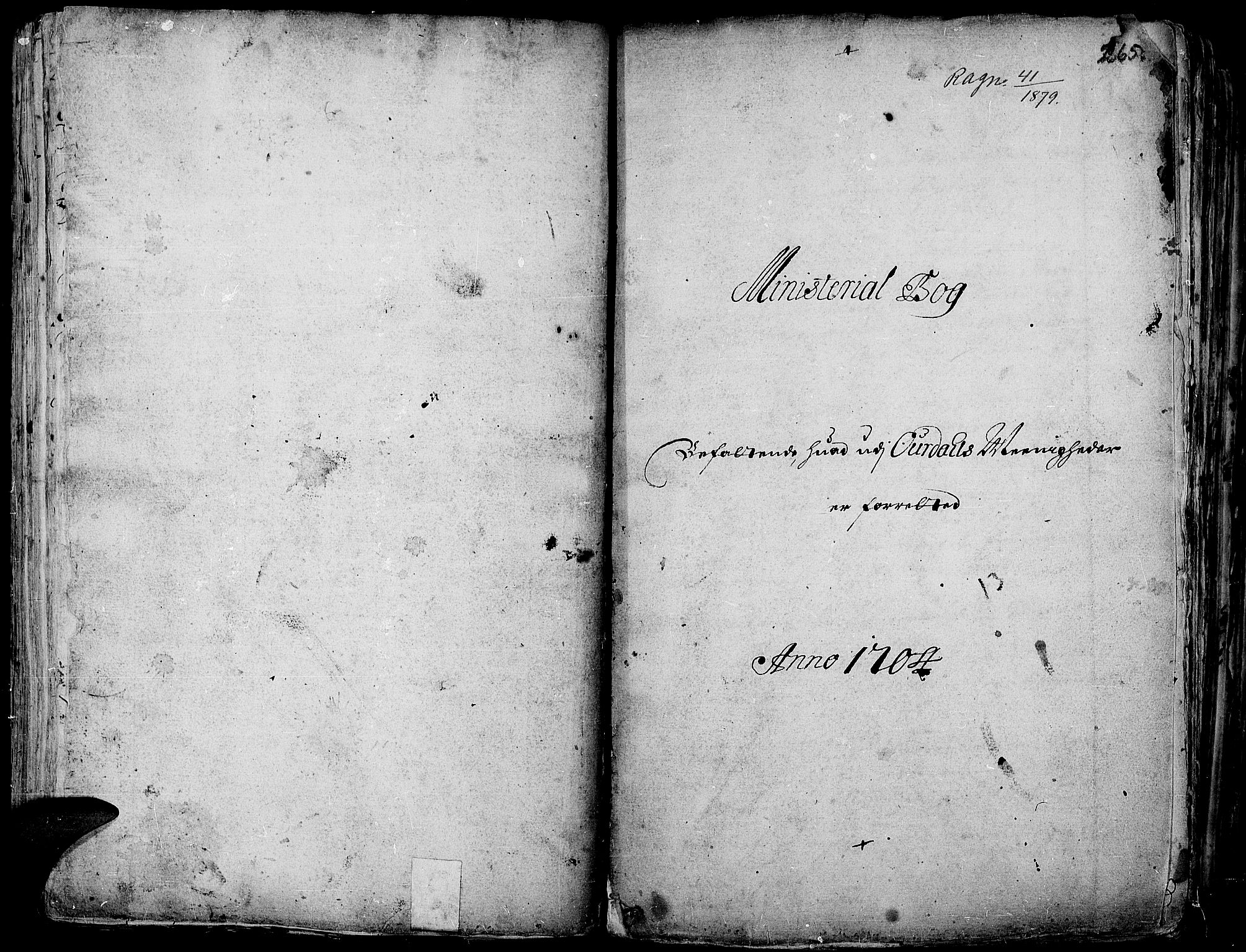 Aurdal prestekontor, SAH/PREST-126/H/Ha/Haa/L0001: Parish register (official) no. 1-3, 1692-1730, p. 265