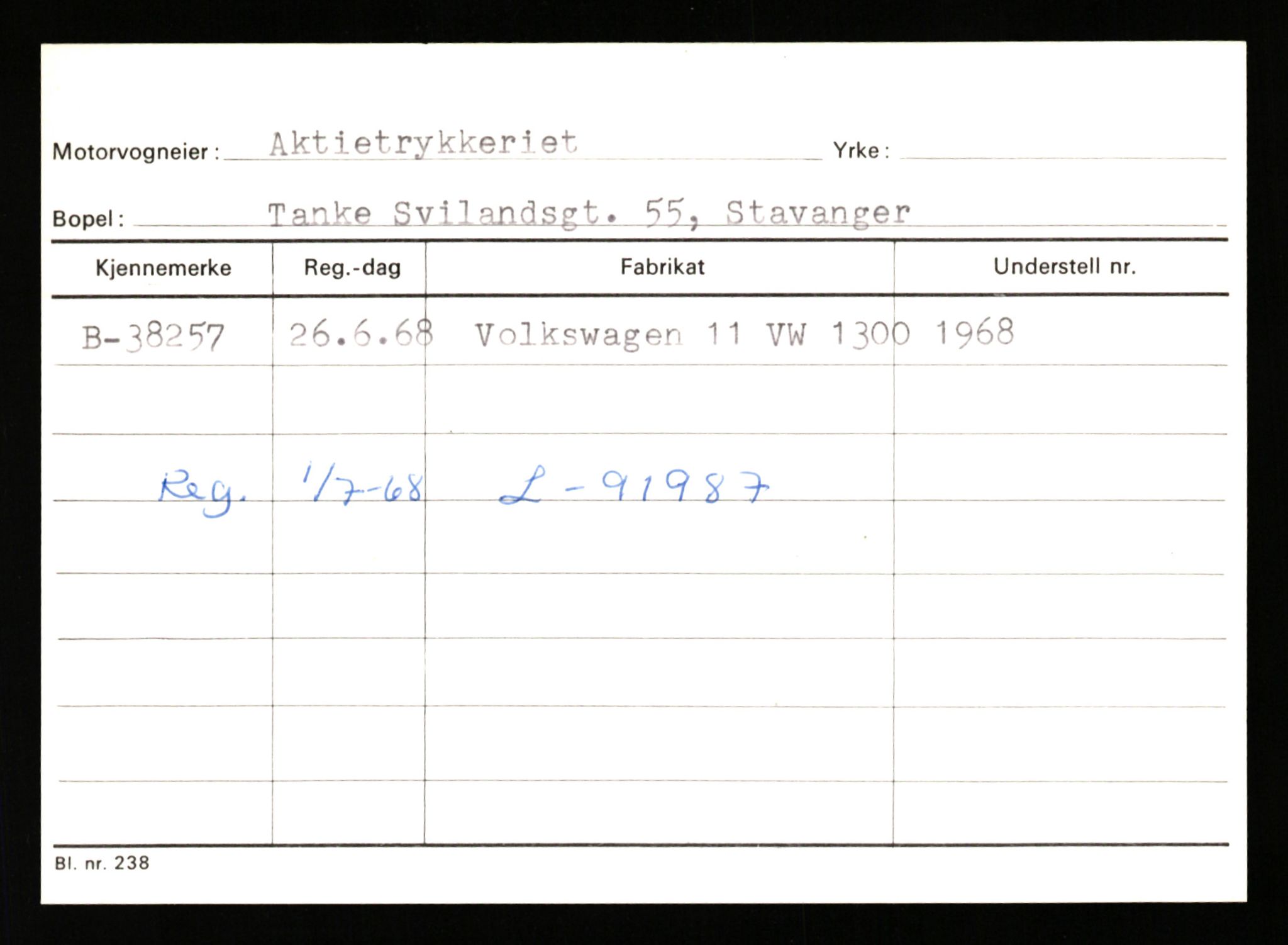 Stavanger trafikkstasjon, SAST/A-101942/0/G/L0006: Registreringsnummer: 34250 - 49007, 1930-1971, p. 1075