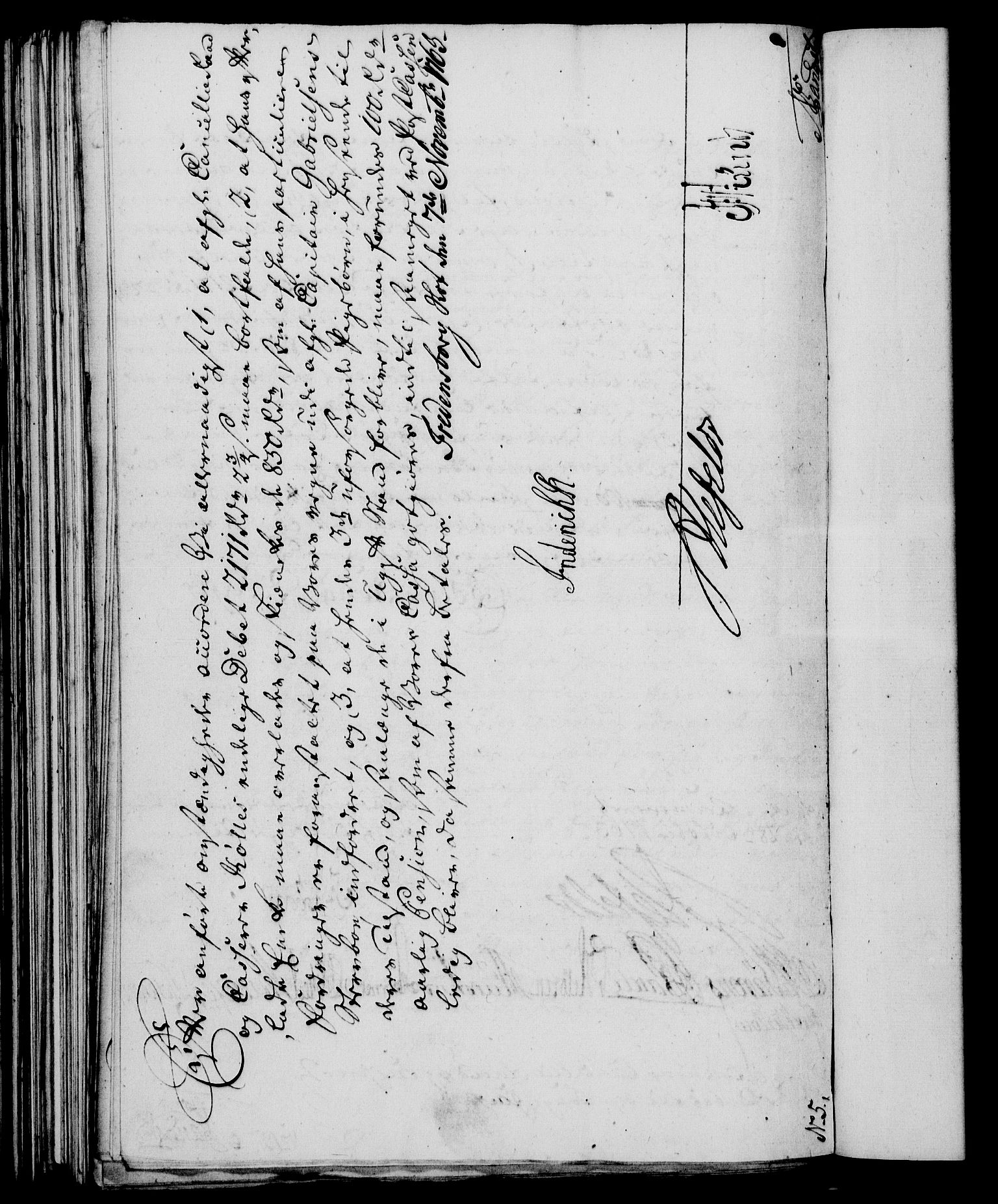 Rentekammeret, Kammerkanselliet, RA/EA-3111/G/Gf/Gfa/L0045: Norsk relasjons- og resolusjonsprotokoll (merket RK 52.45), 1763, p. 484