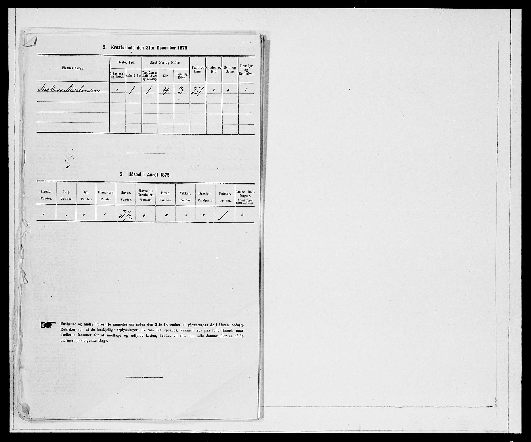 SAB, 1875 Census for 1442P Davik, 1875, p. 566