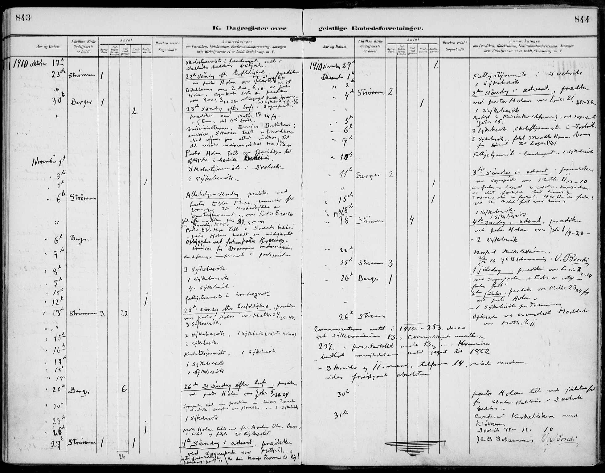 Strømm kirkebøker, AV/SAKO-A-322/F/Fa/L0005: Parish register (official) no. I 5, 1898-1919, p. 843-844