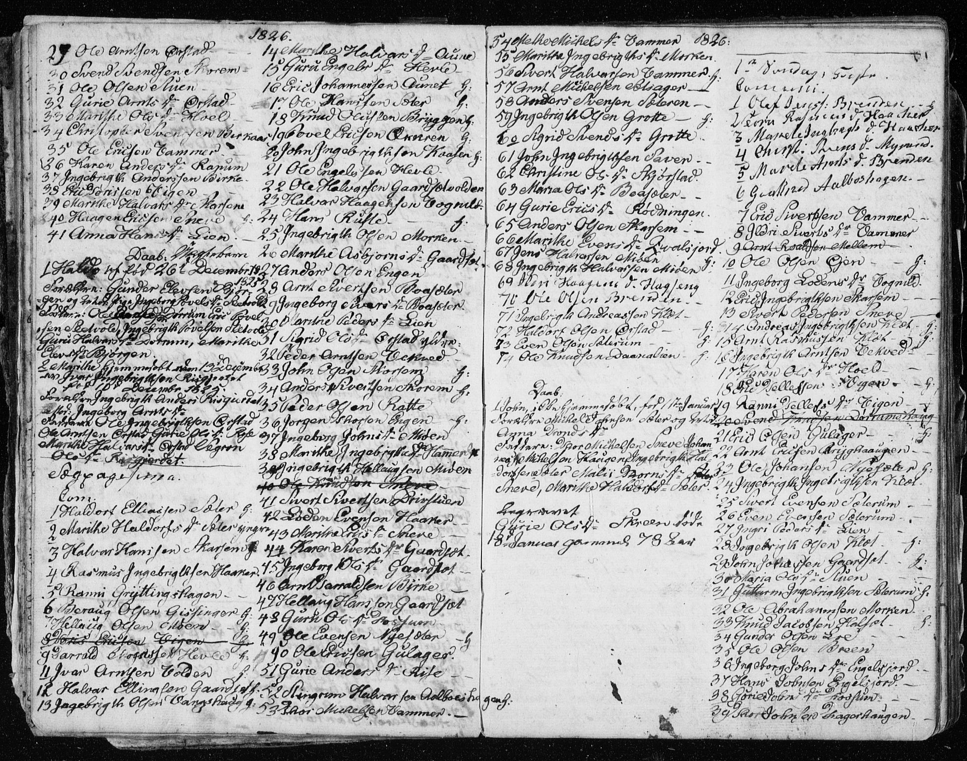 Ministerialprotokoller, klokkerbøker og fødselsregistre - Sør-Trøndelag, SAT/A-1456/678/L0913: Parish register (copy) no. 678C02, 1825-1833