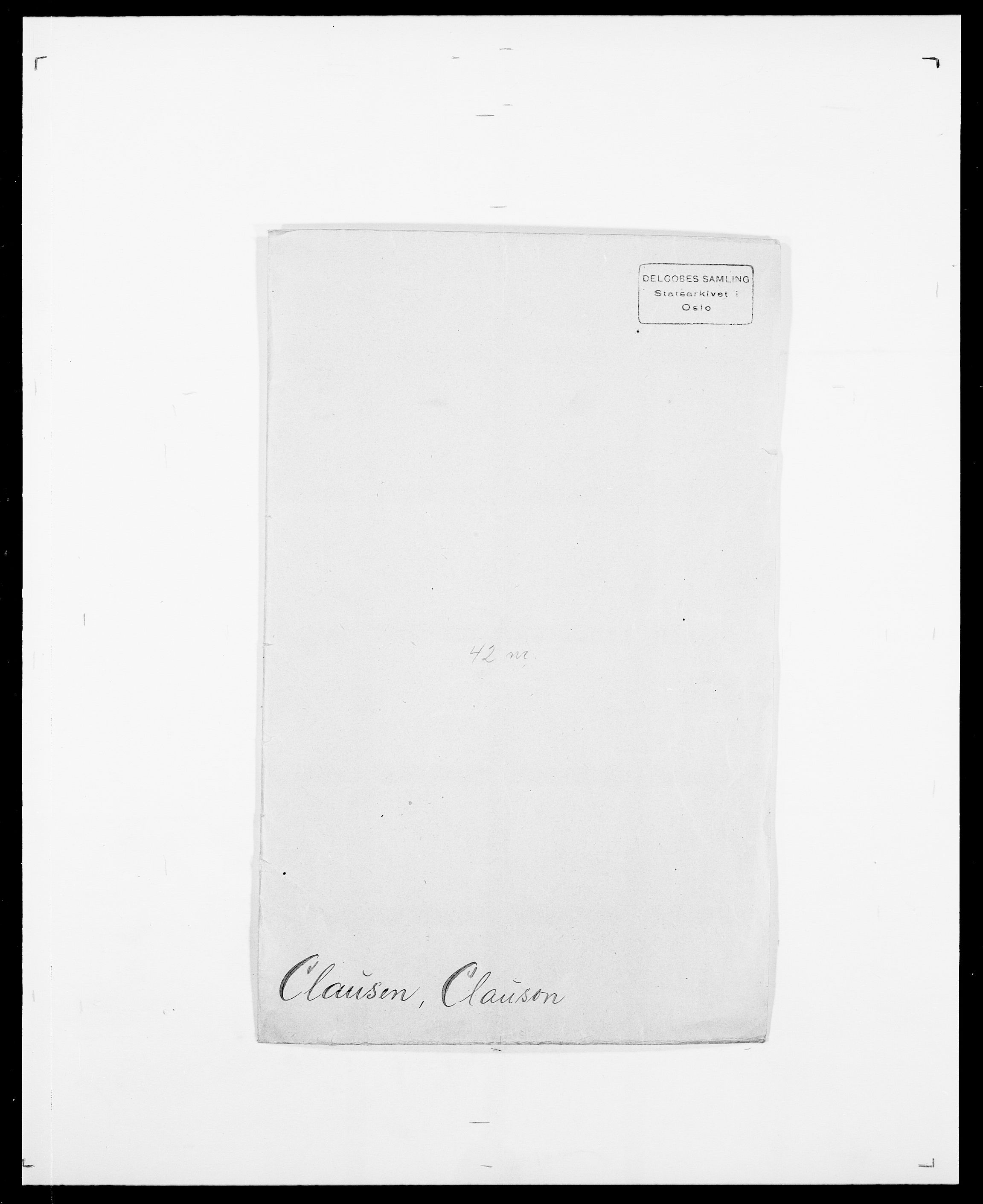 Delgobe, Charles Antoine - samling, AV/SAO-PAO-0038/D/Da/L0008: Capjon - Dagenbolt, p. 315