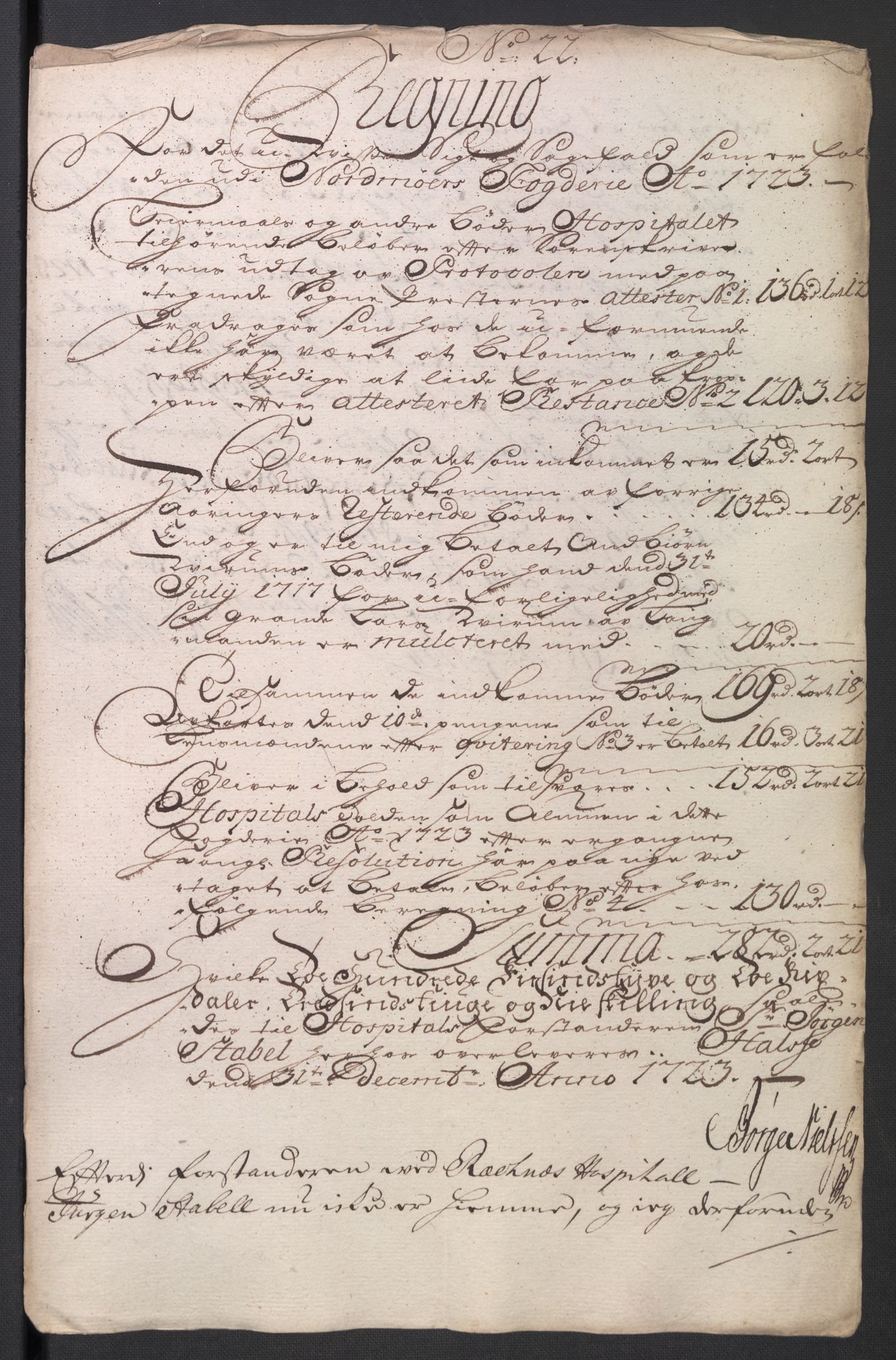 Rentekammeret inntil 1814, Reviderte regnskaper, Fogderegnskap, RA/EA-4092/R56/L3756: Fogderegnskap Nordmøre, 1723, p. 211