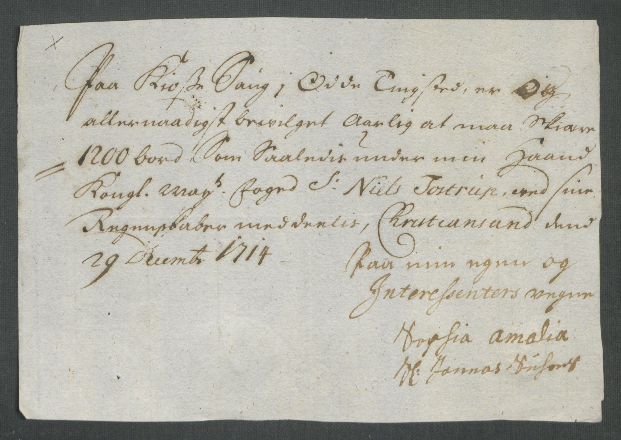 Rentekammeret inntil 1814, Reviderte regnskaper, Fogderegnskap, AV/RA-EA-4092/R43/L2558: Fogderegnskap Lista og Mandal, 1714, p. 38