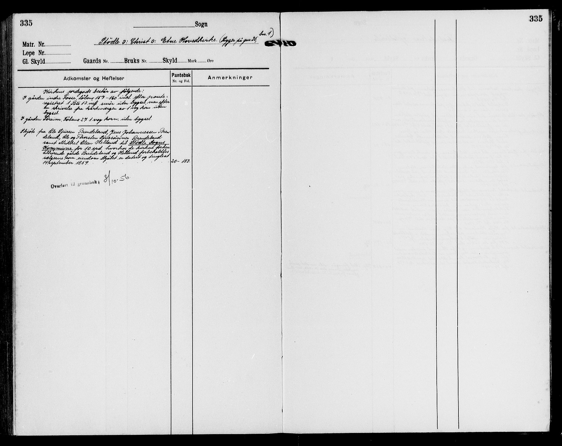 Sunnhordland sorenskrivar, AV/SAB-A-2401/1/G/Ga/Gag/L0005: Mortgage register no. II.A.g.5, 1917-1956, p. 335