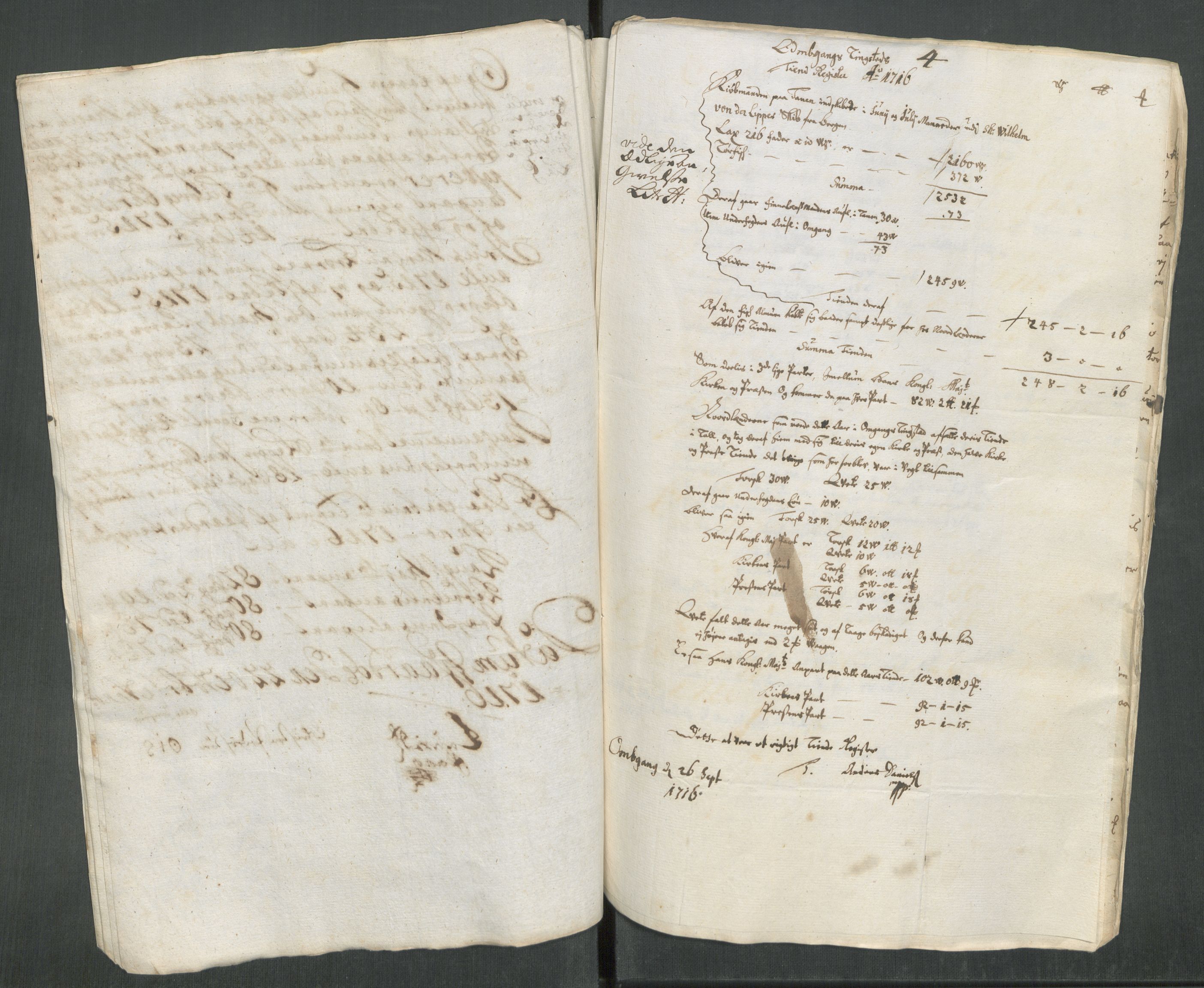 Rentekammeret inntil 1814, Reviderte regnskaper, Fogderegnskap, AV/RA-EA-4092/R69/L4857: Fogderegnskap Finnmark/Vardøhus, 1716-1718, p. 73