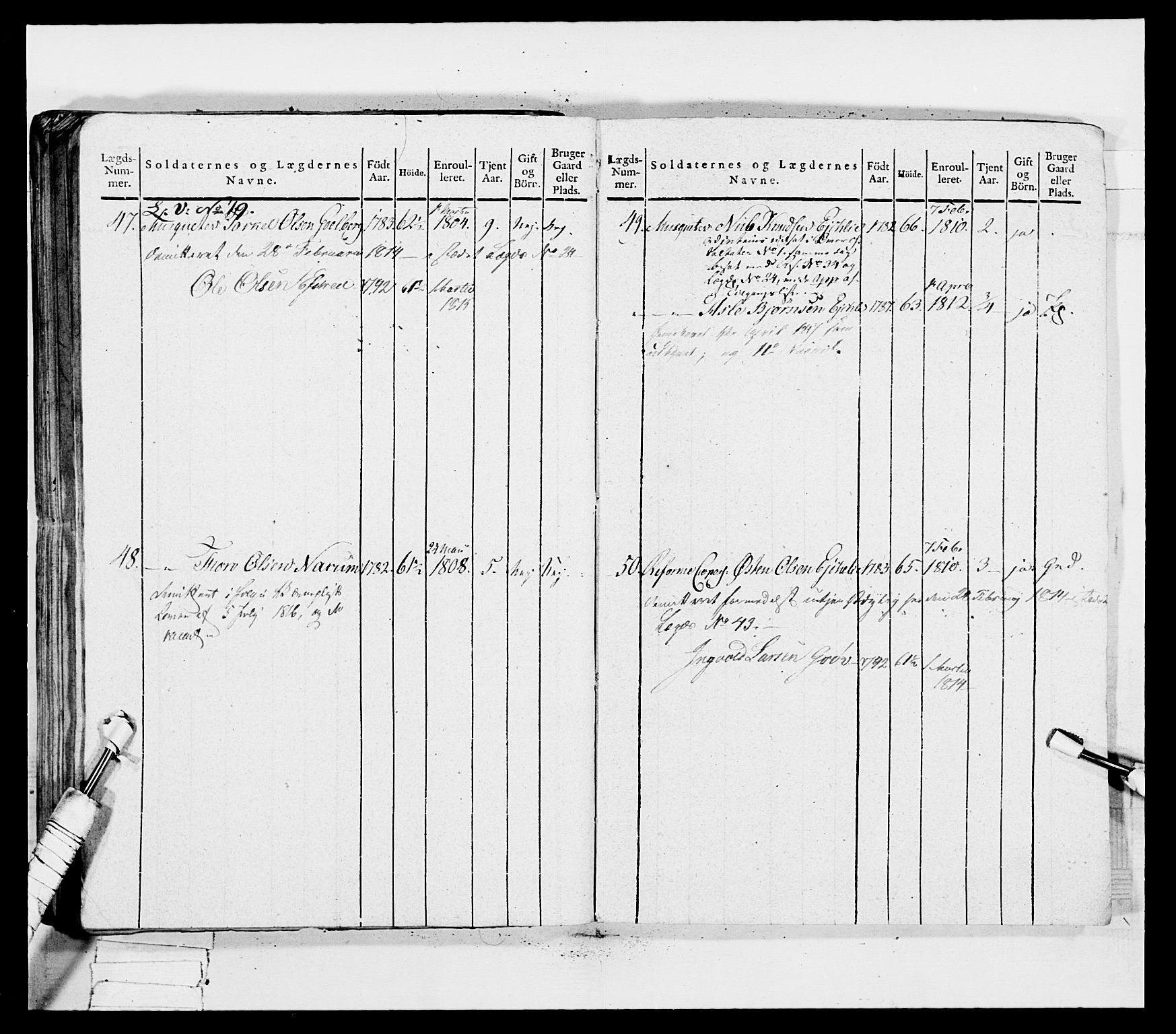 Generalitets- og kommissariatskollegiet, Det kongelige norske kommissariatskollegium, AV/RA-EA-5420/E/Eh/L0036a: Nordafjelske gevorbne infanteriregiment, 1813, p. 414