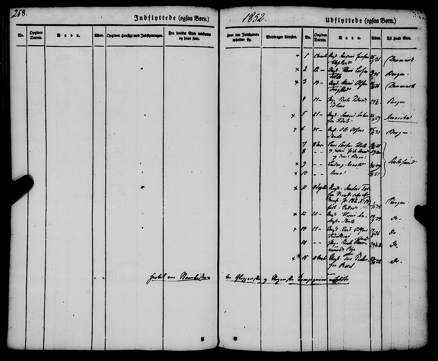 Gloppen sokneprestembete, SAB/A-80101/H/Haa/Haaa/L0008: Parish register (official) no. A 8, 1837-1855, p. 268