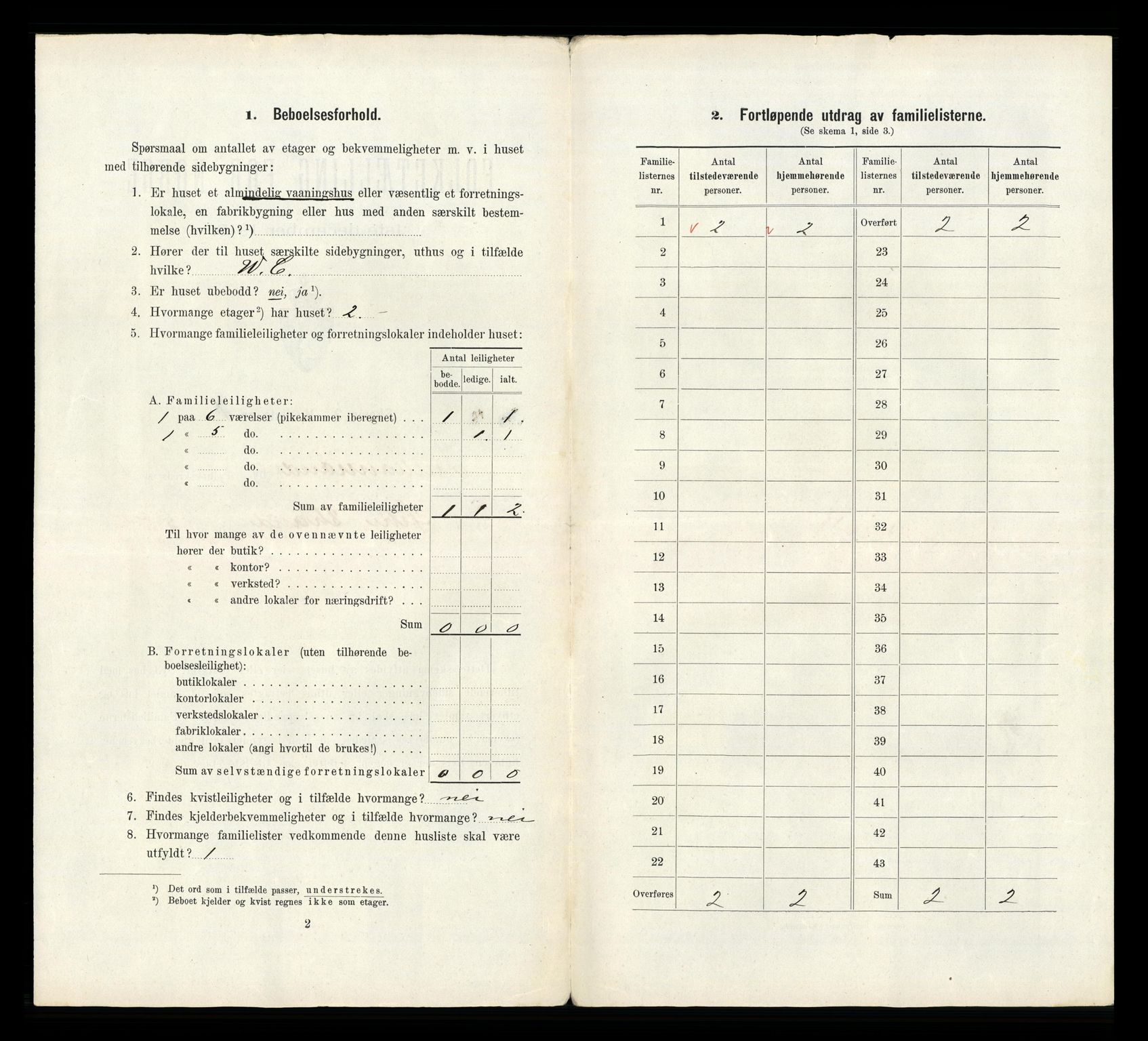 RA, 1910 census for Kristiansand, 1910, p. 153