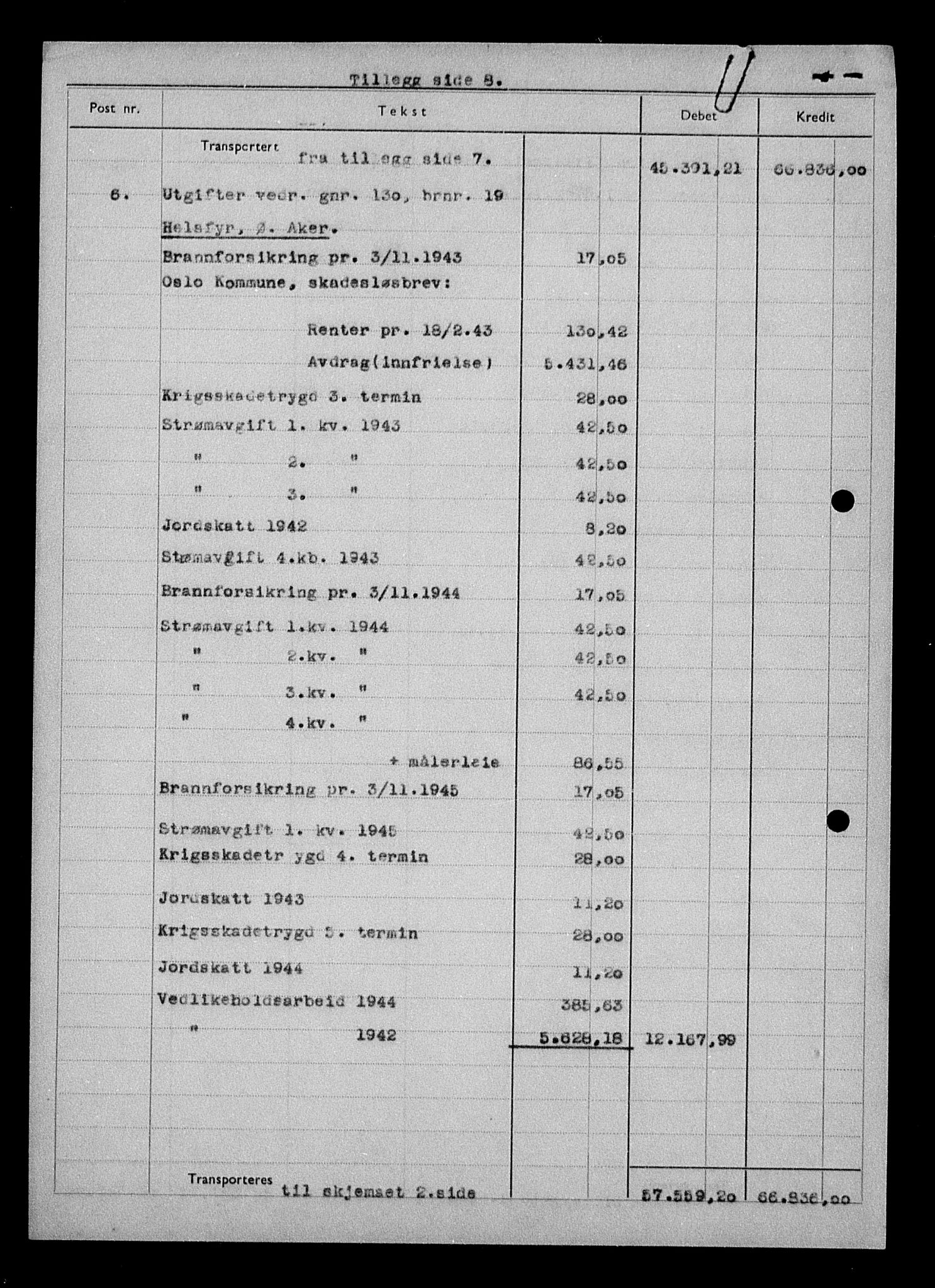 Justisdepartementet, Tilbakeføringskontoret for inndratte formuer, AV/RA-S-1564/H/Hc/Hcc/L0966: --, 1945-1947, p. 150